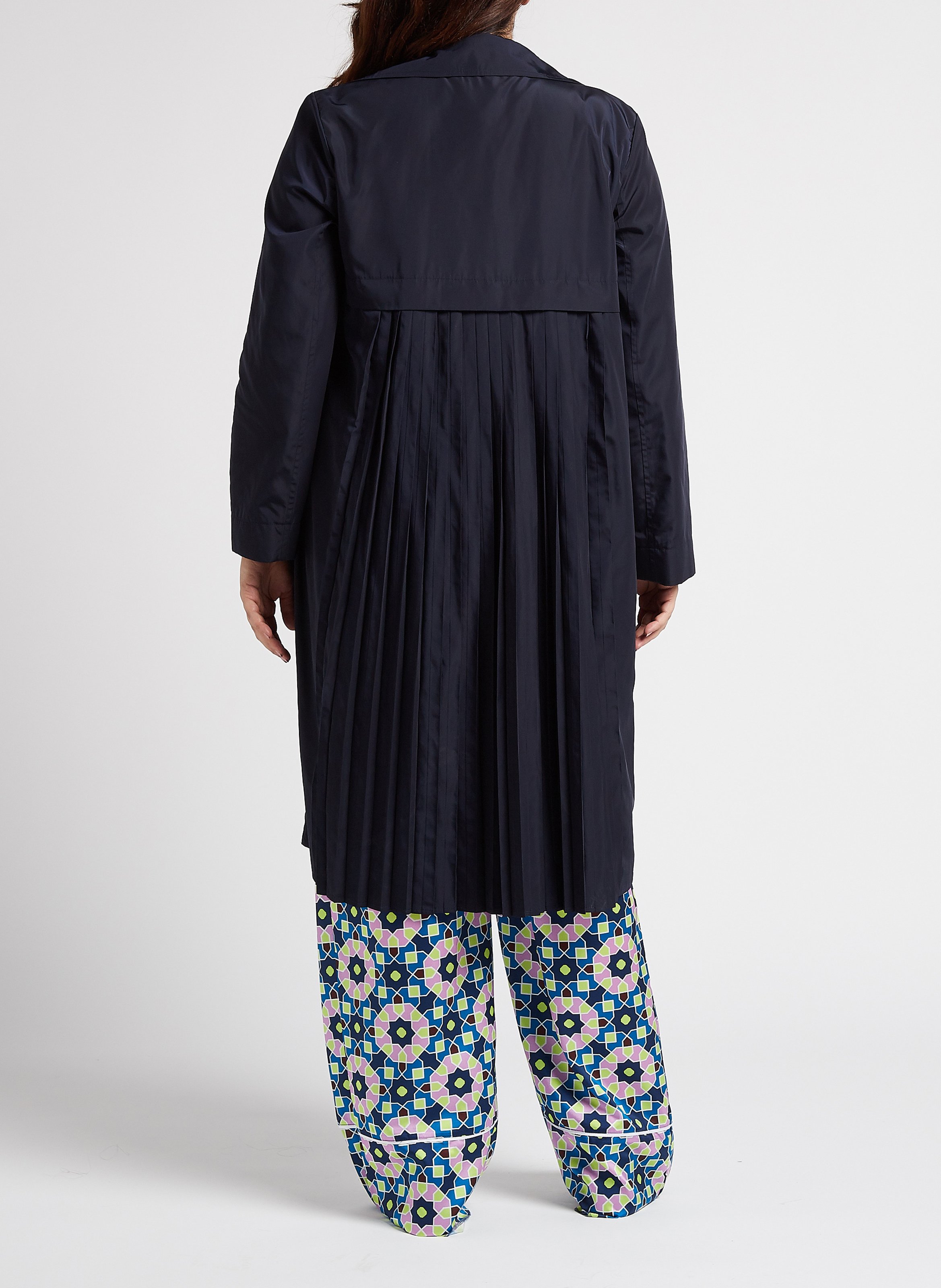 Regenjacke mit Reverskragen PERSONA by Marina Rinaldi Schwarz