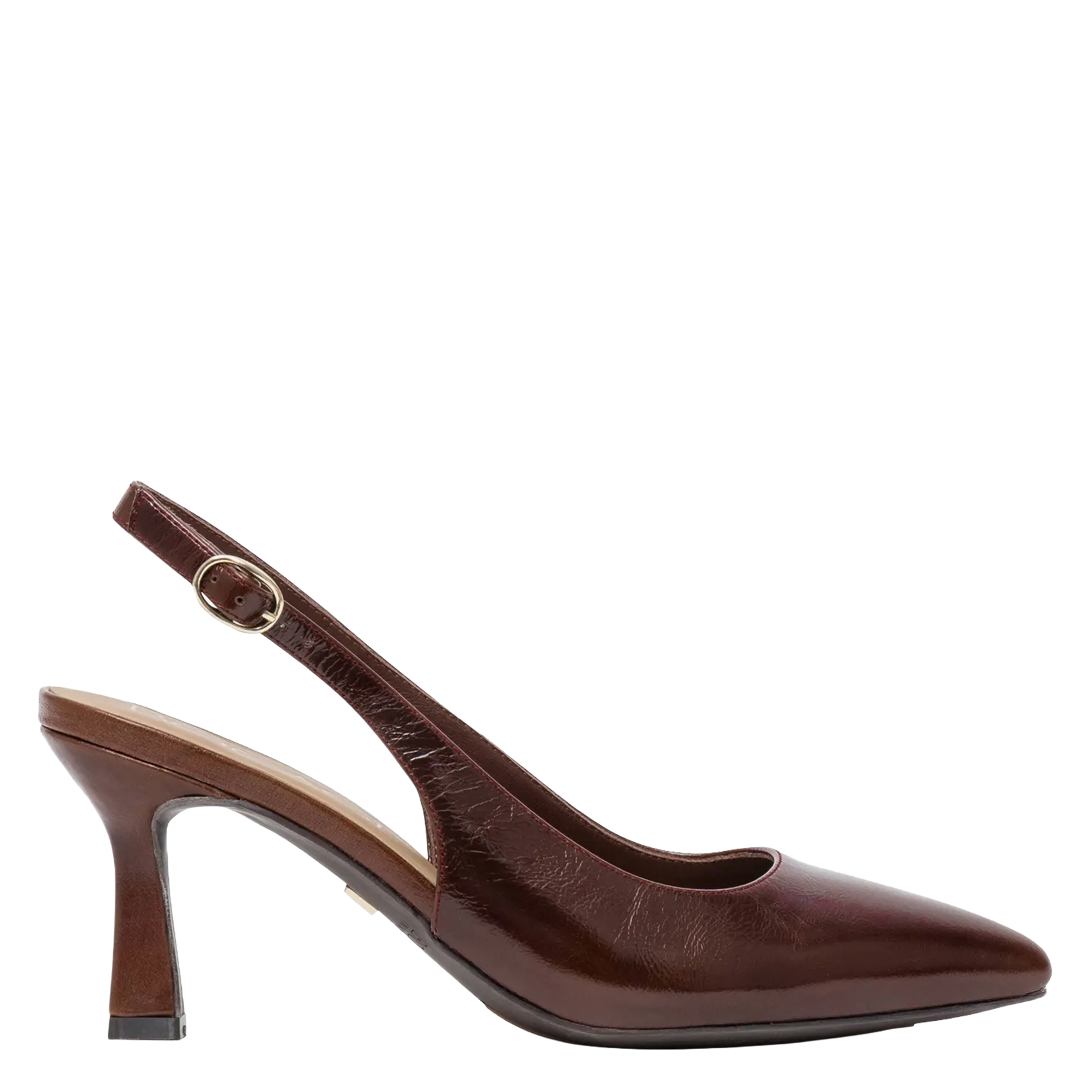 Escarpins slingback en cuir verni BOCAGE