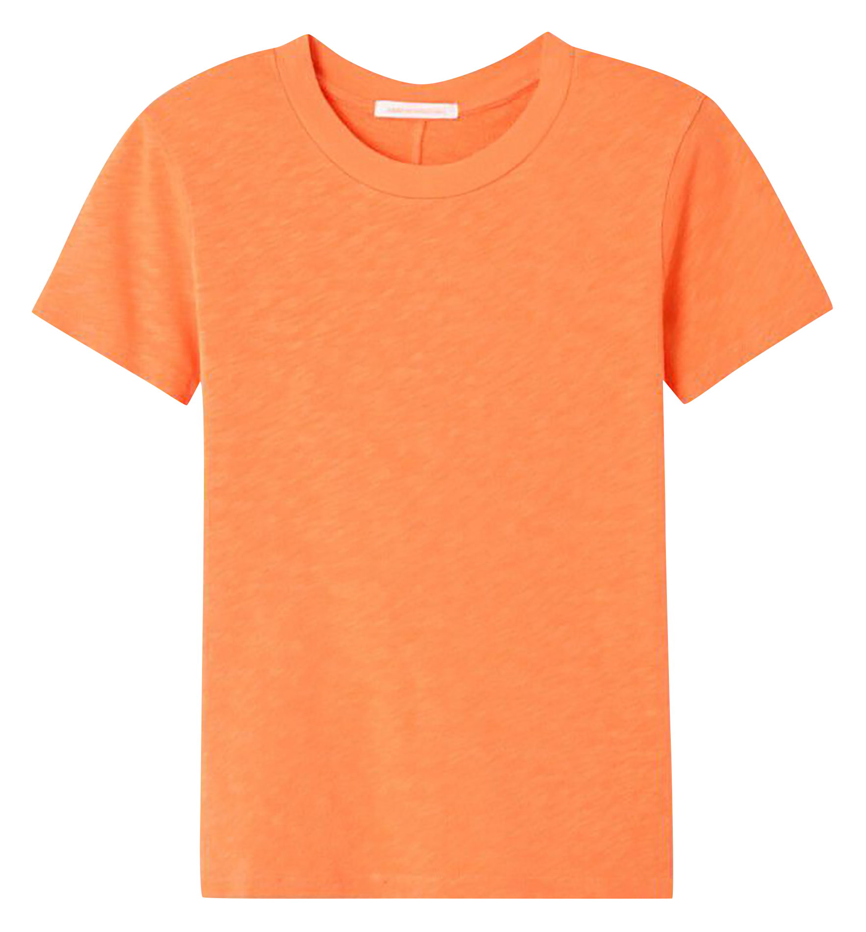 Tee-shirt col rond droit en coton AMERICAN VINTAGE