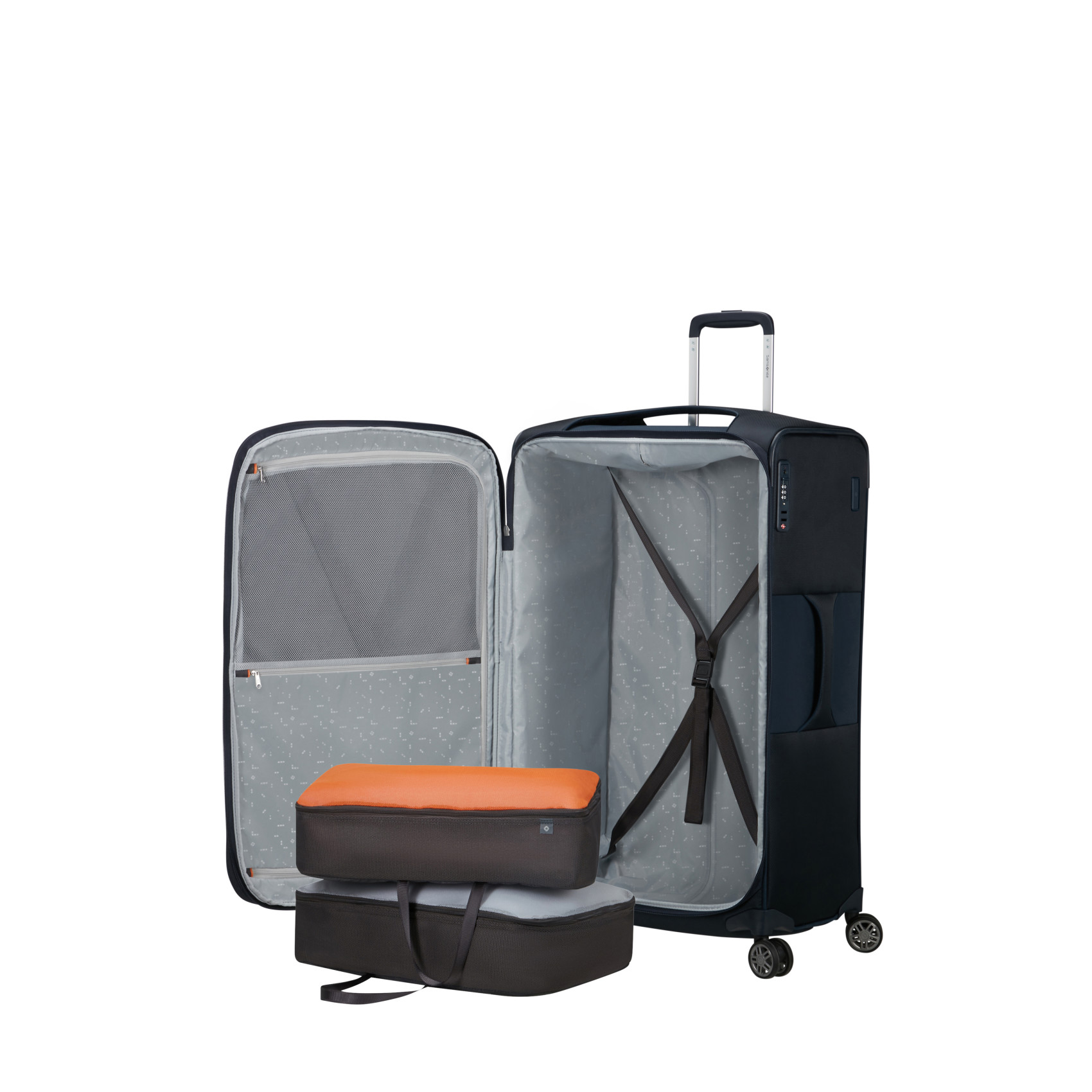 Re-lite valise 4 roues taille l SAMSONITE Bleu