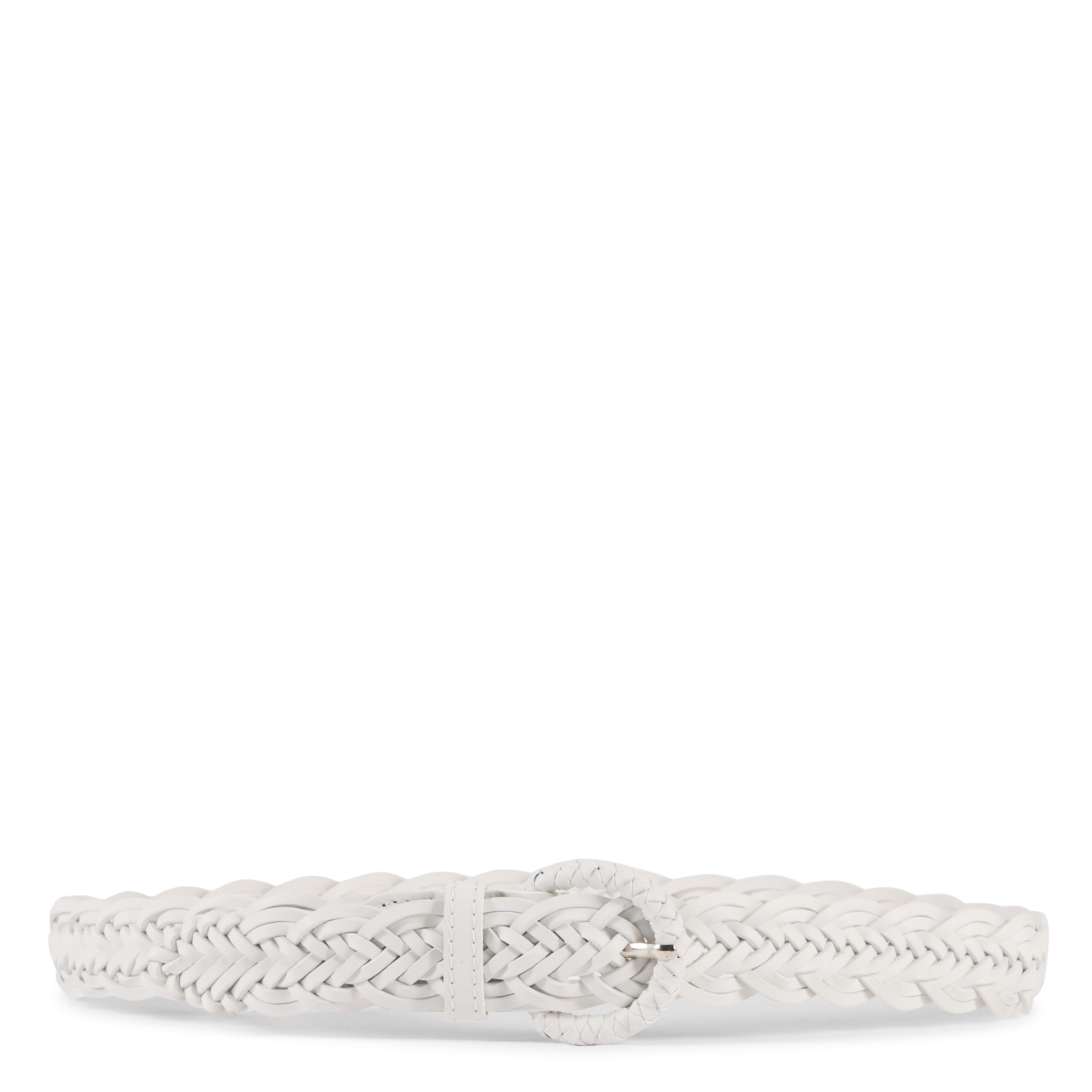 Ceintuur van gevlochten leer MAISON 123