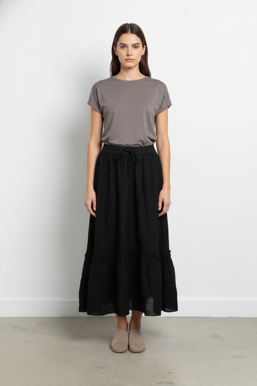 Long skirt MAX MARA - Seconde Main Black