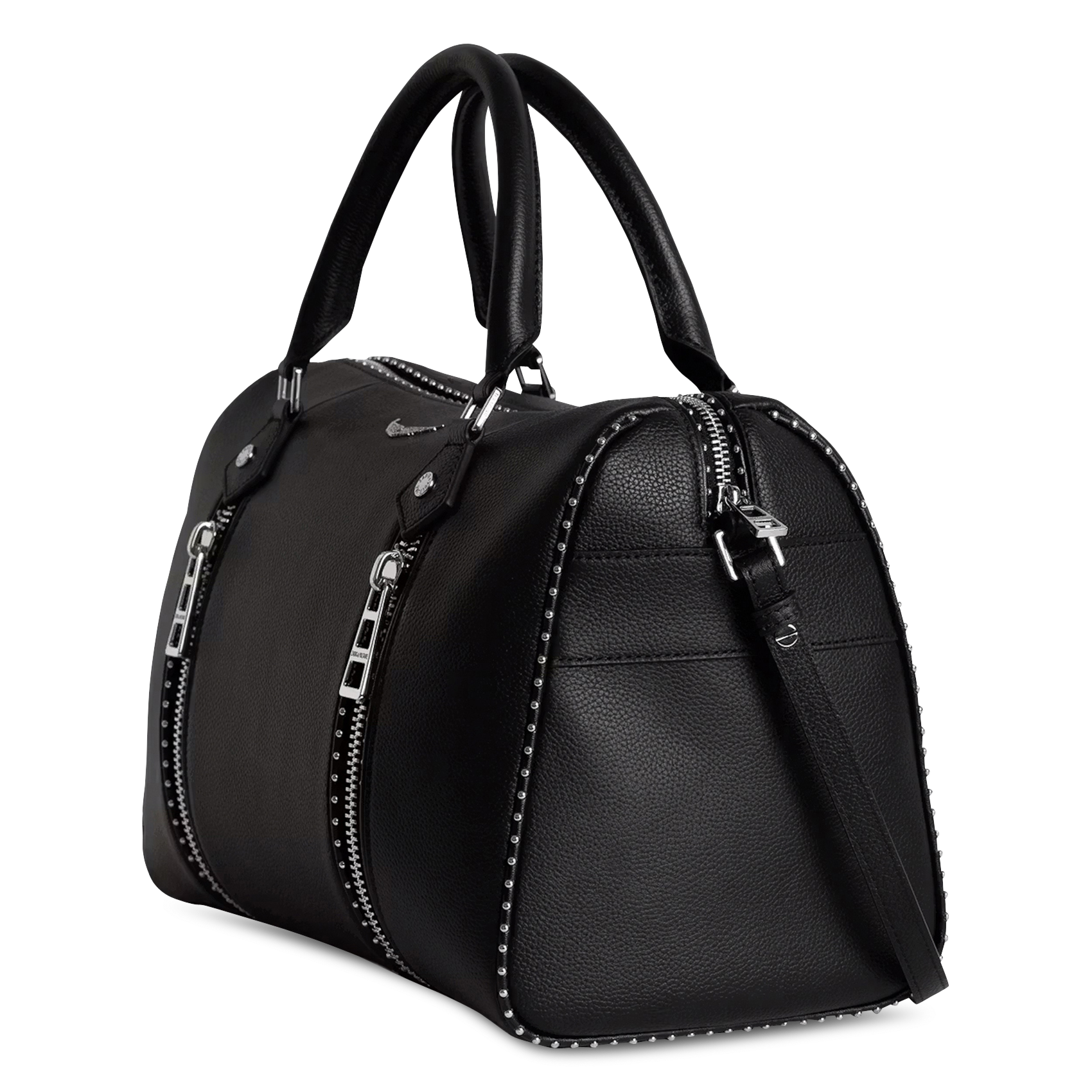 Leather tote bag ZADIG&VOLTAIRE Black