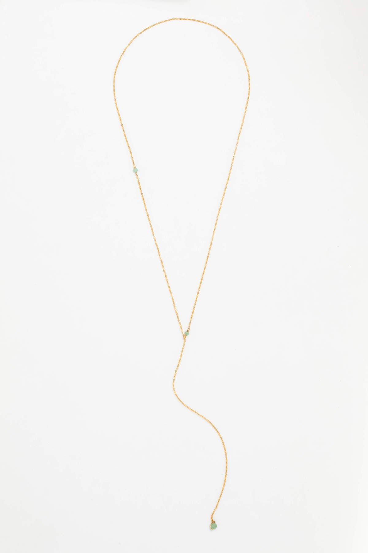 Vice Versa Necklace - Emerald YAY Green
