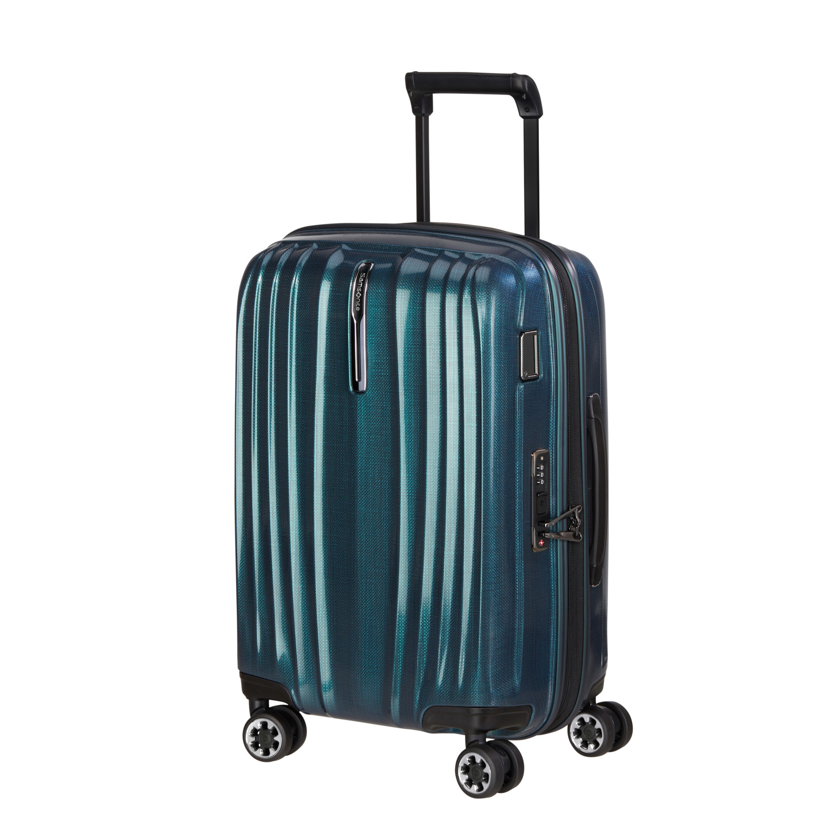 Nexis 4-Wheel Carry-On Suitcase SAMSONITE Blue