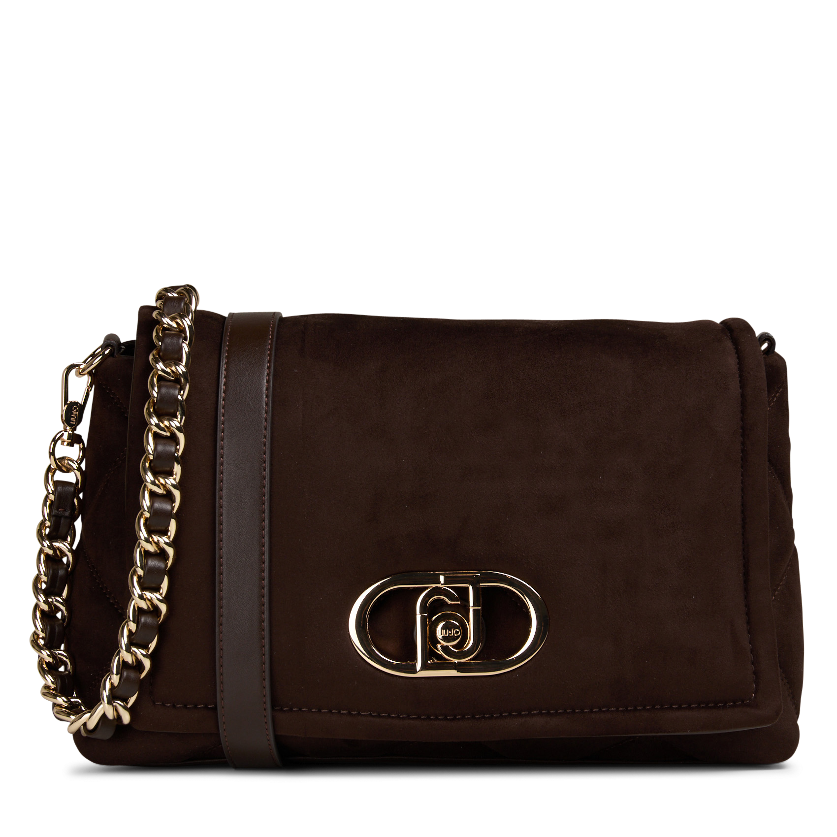 Schultertasche in Wildlederoptik LIU JO Braun