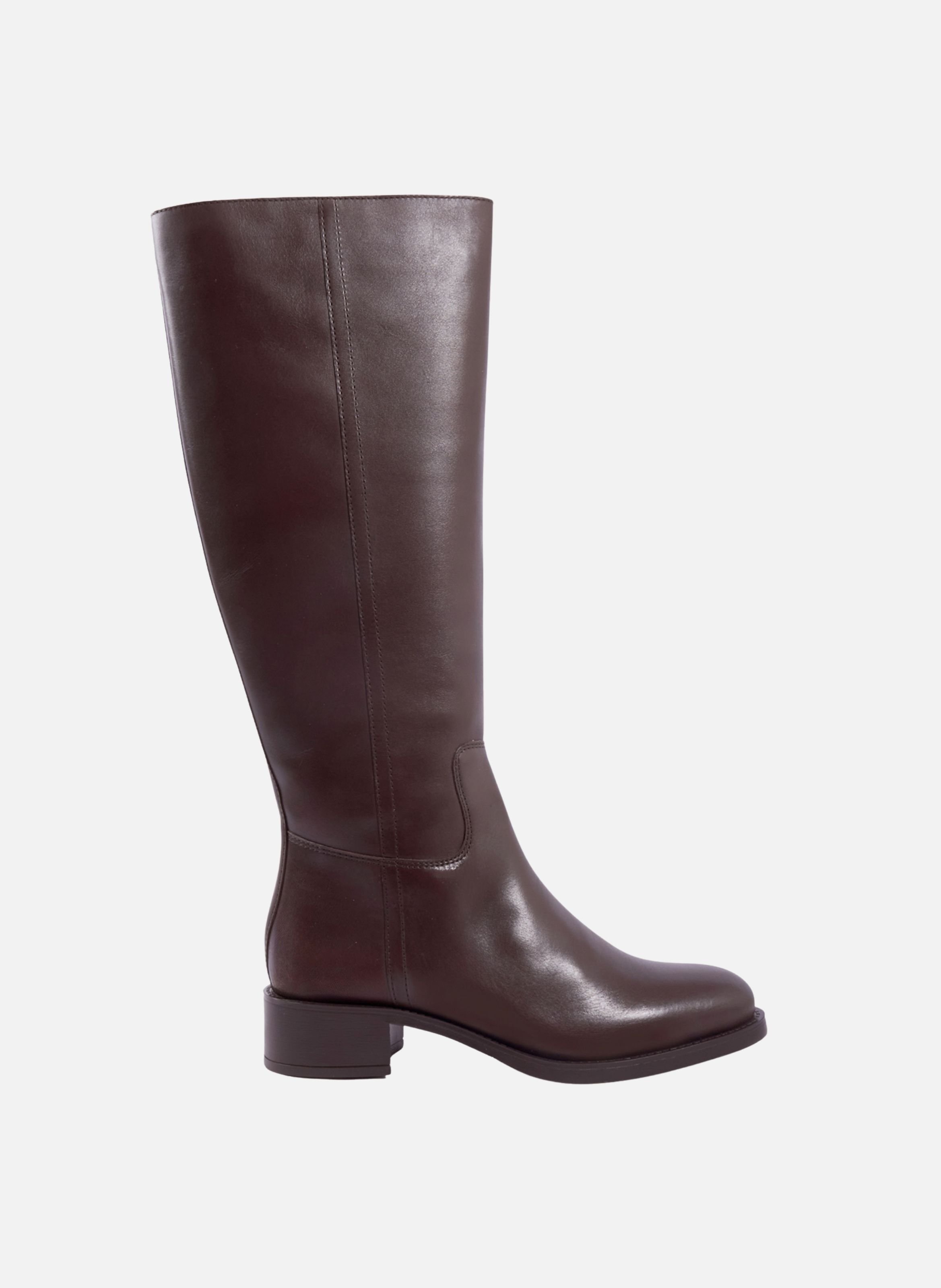BOTTES PLATES LÉONIE in leather JULES & JENN