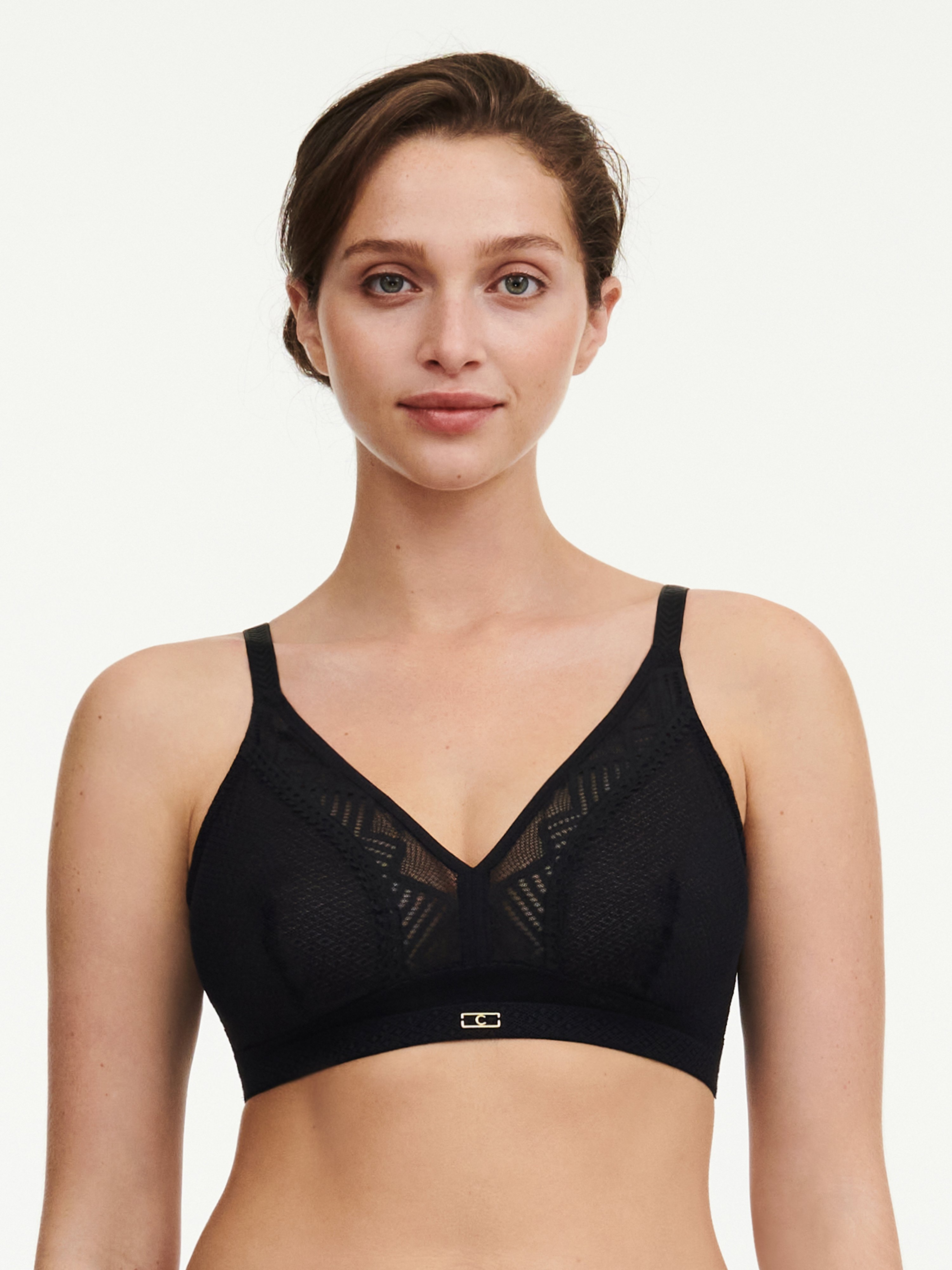Non-wired support bra with cups CHANTELLE