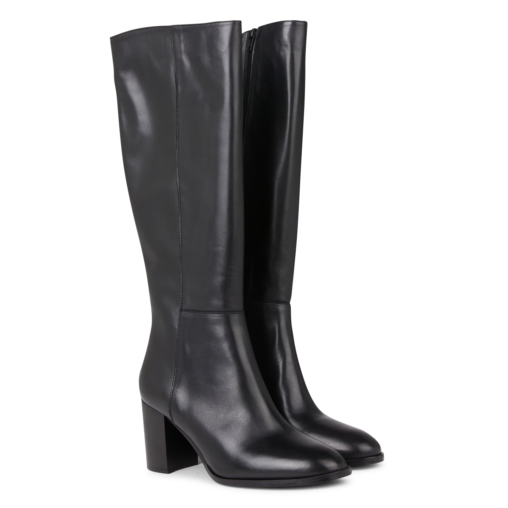 Ary leather boots MELLOW YELLOW Black