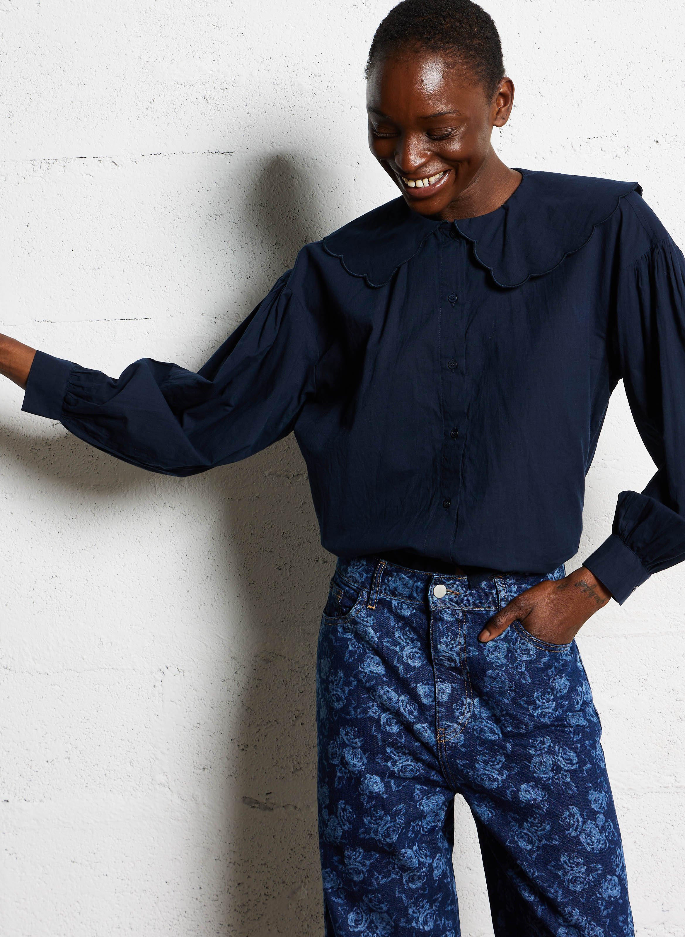 Colonel plain shirt THE TINY BIG SISTER