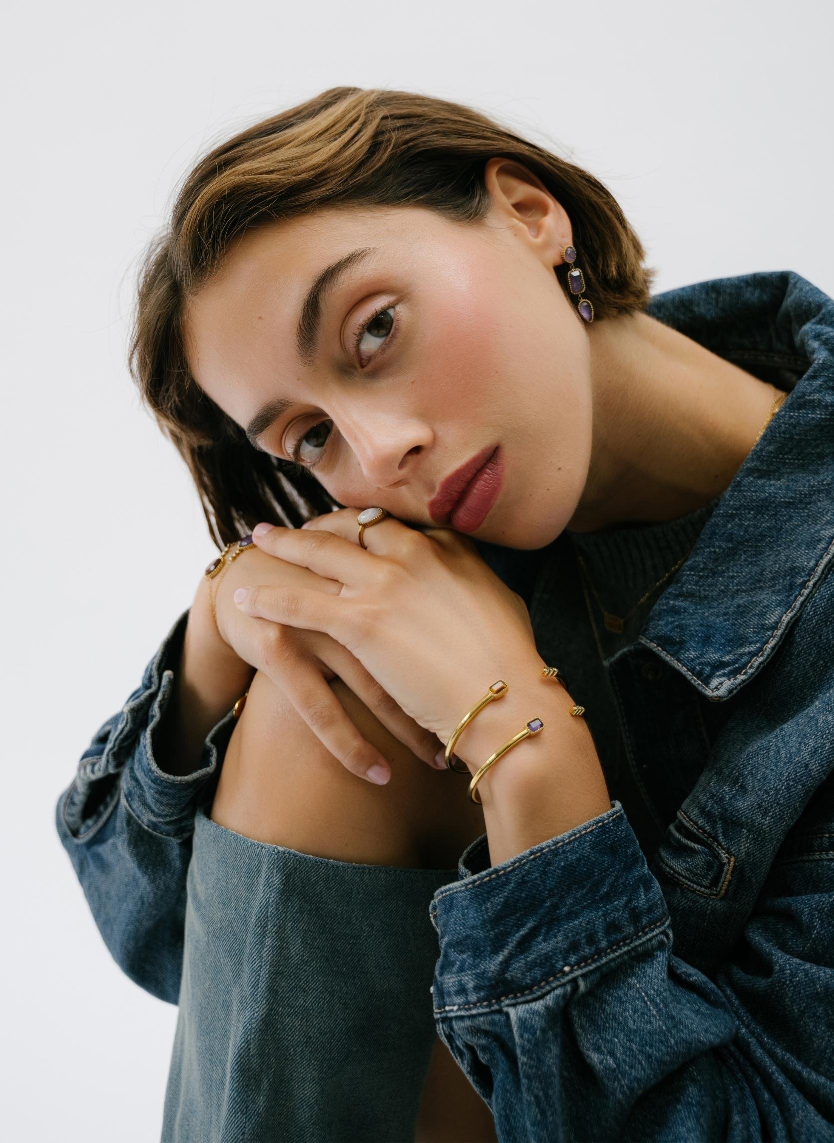 Jonc naria AEC Paris Purple