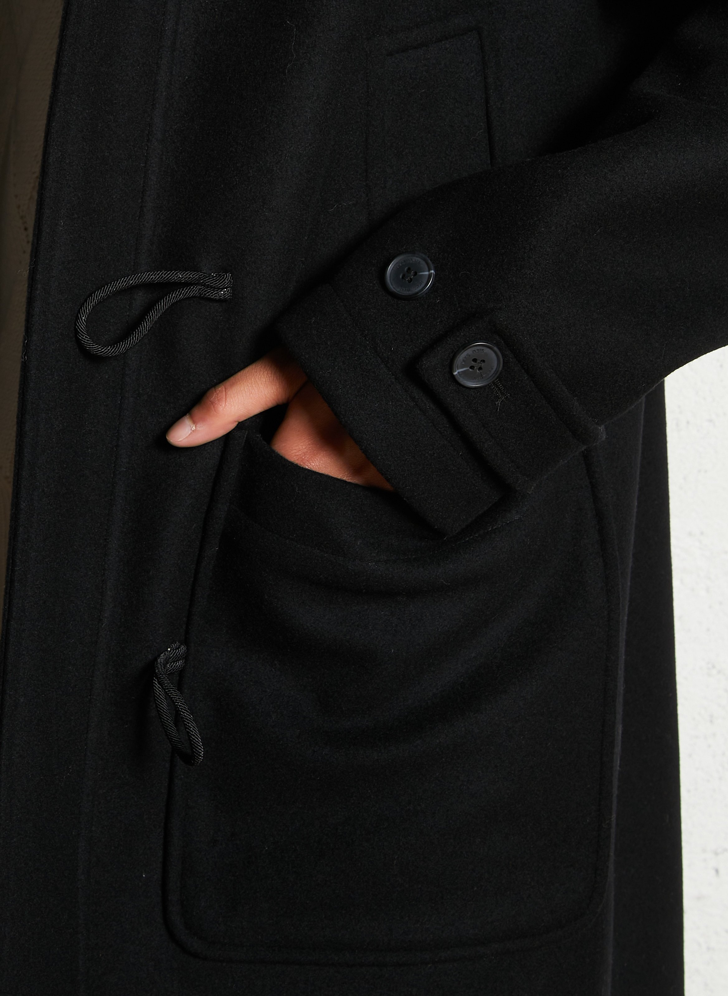 Mantel mit Stehkragen IKKS Schwarz