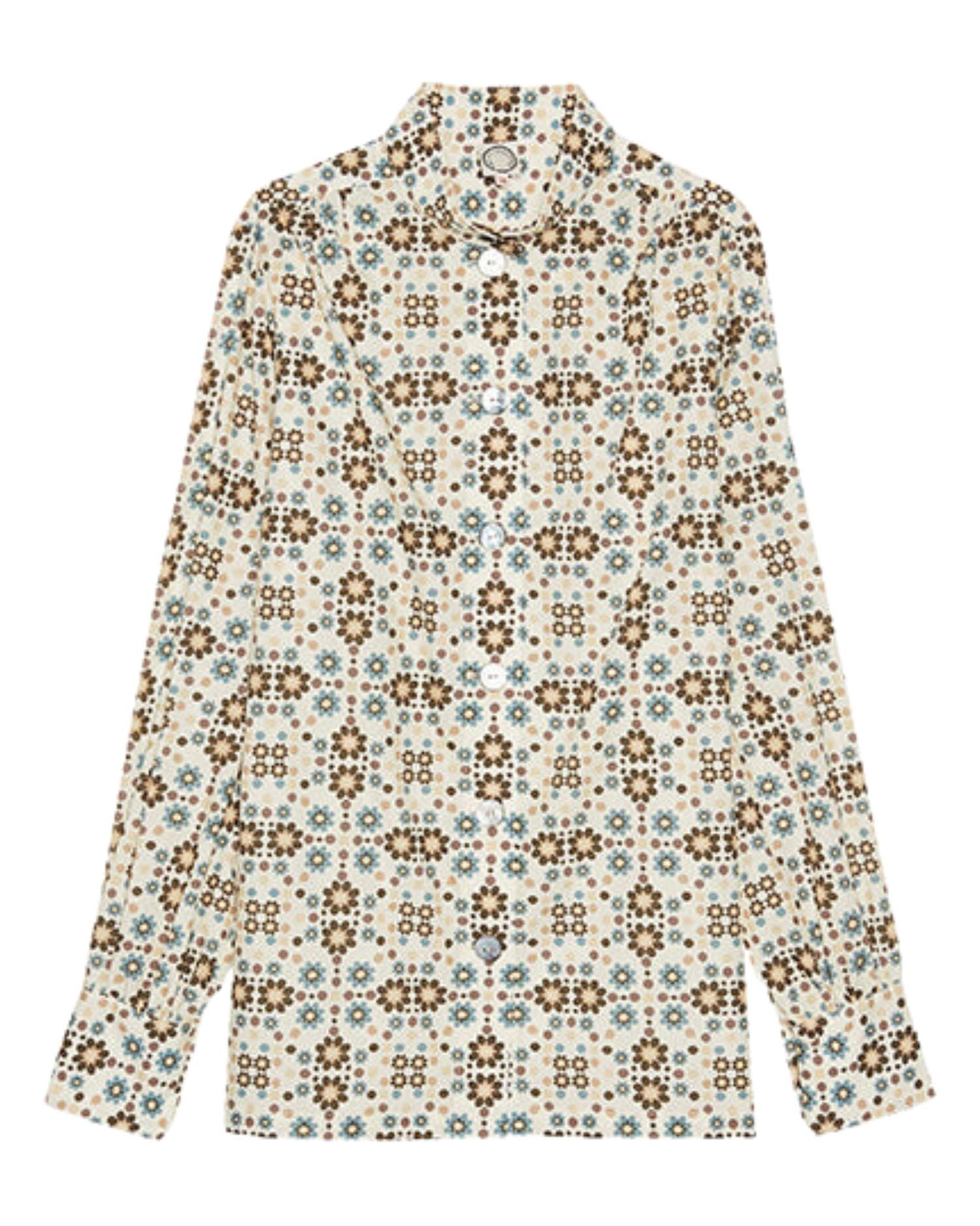 Chemise INES DE LA FRESSANGE - Seconde main Beige