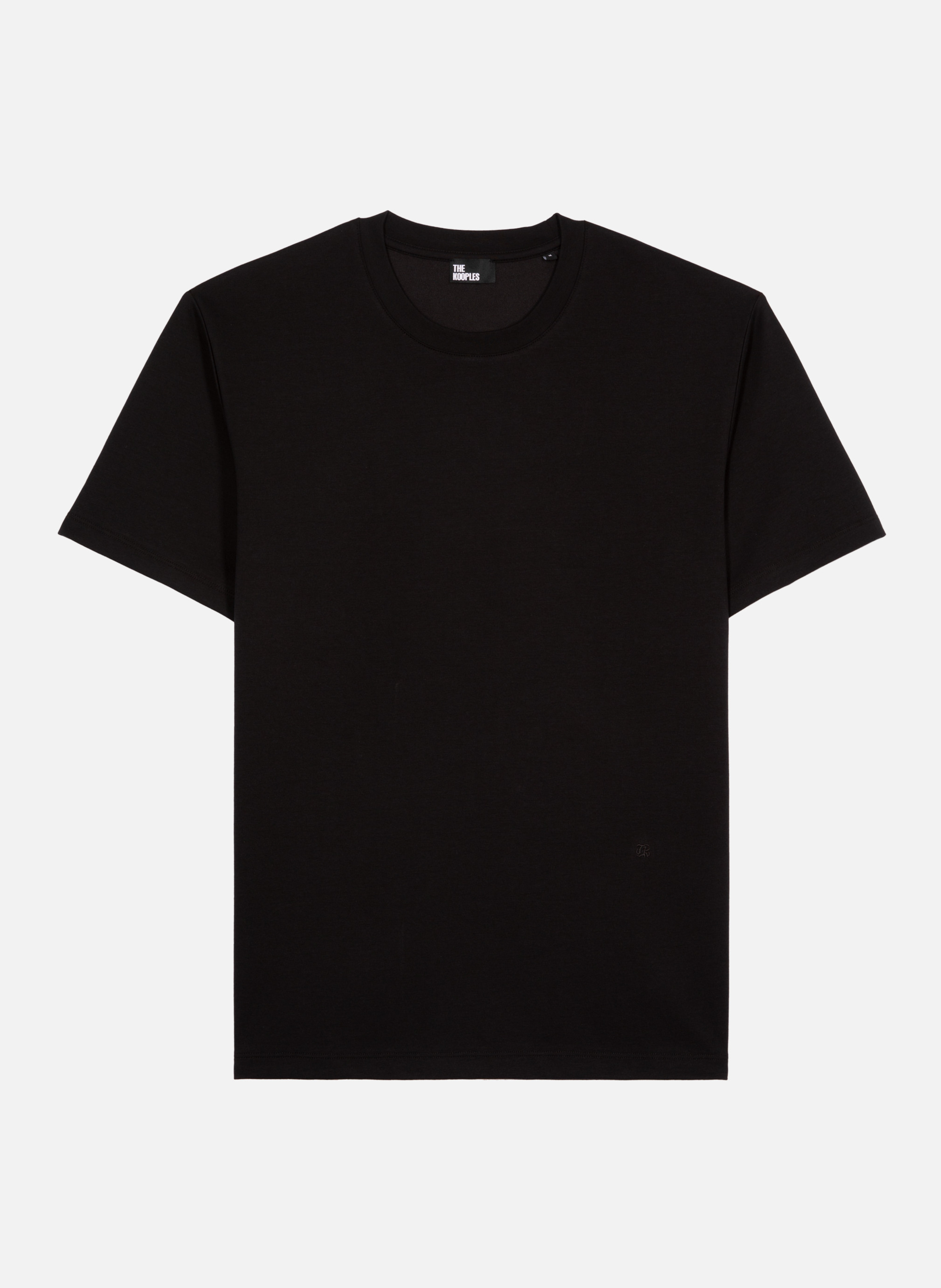 T-shirt droit uni THE KOOPLES Noir