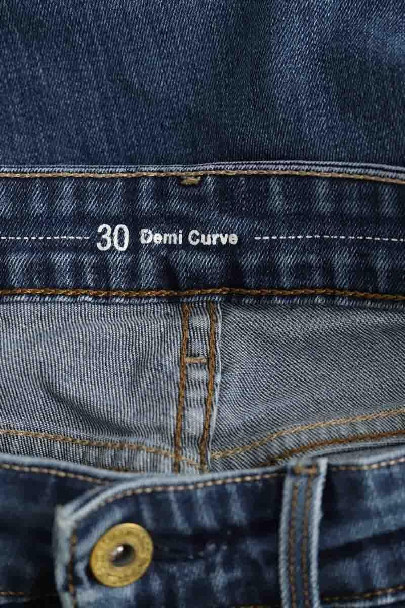 Cotton skinny jeans LEVI'S - Seconde main Blue