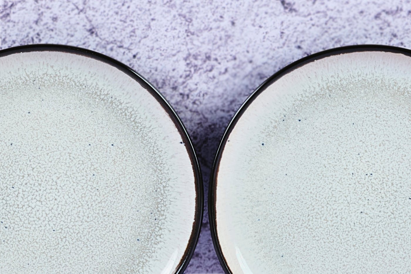 Iris Plate ø16cm - 6 pieces - Ivory White BJORN White