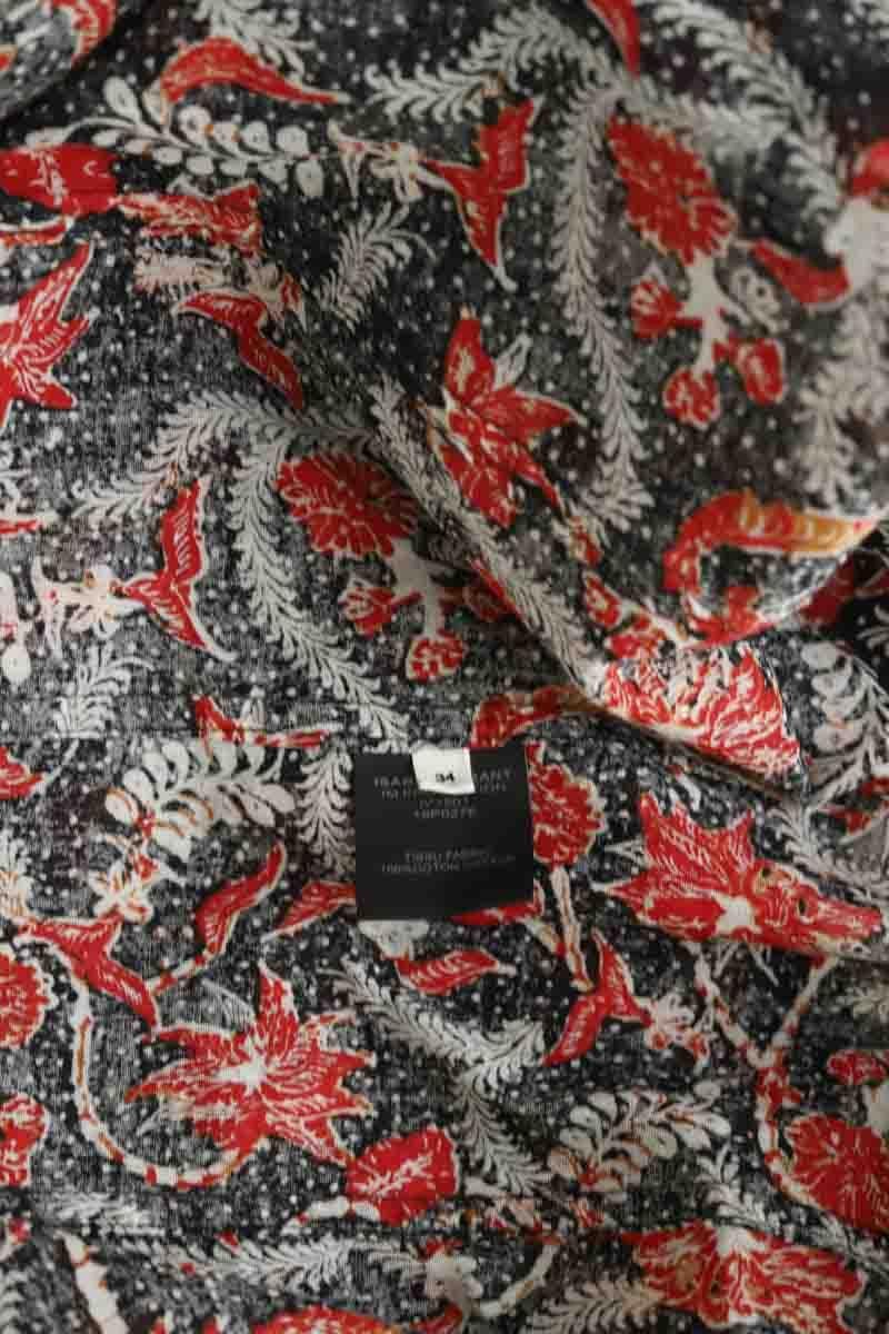 Cotton dress ISABEL MARANT ÉTOILE - SECONDE MAIN Black