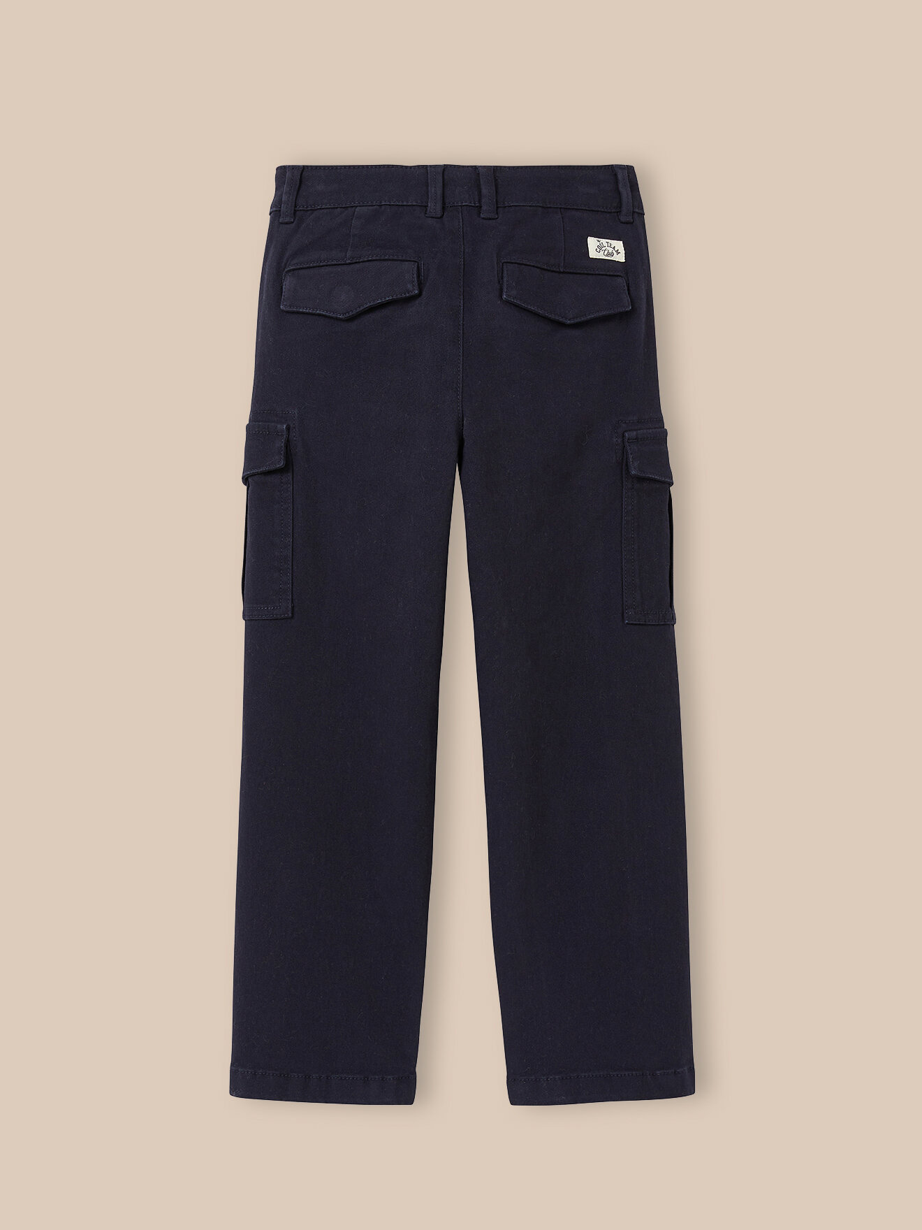 Cargo pants CYRILLUS Blue