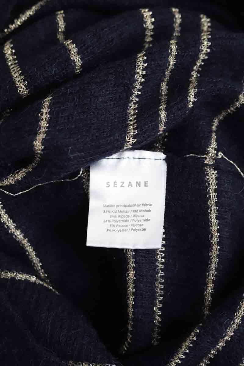 Wool sweater SEZANE - Seconde main Blue