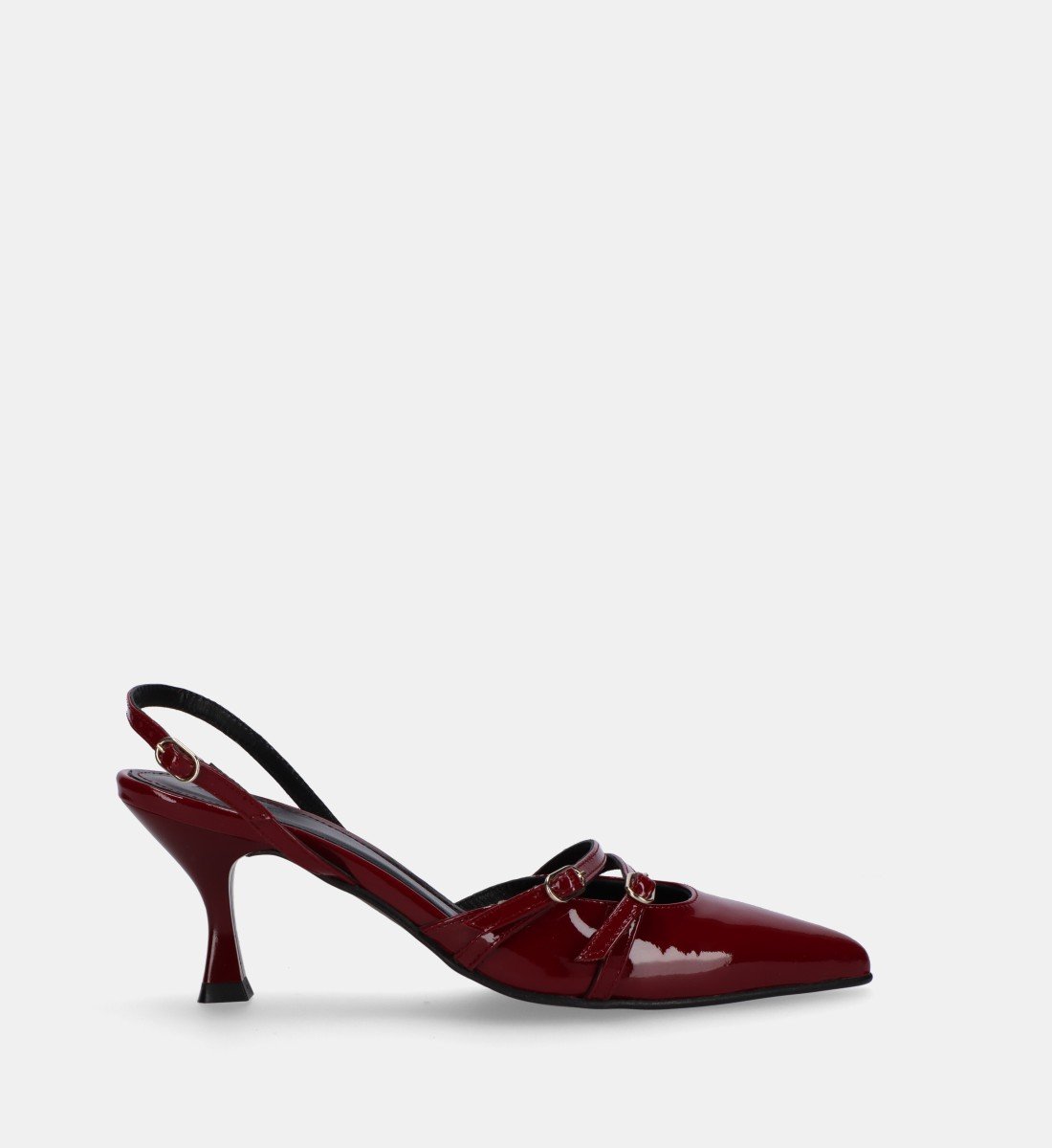 Beyou suede high heels  ALOHAS Red