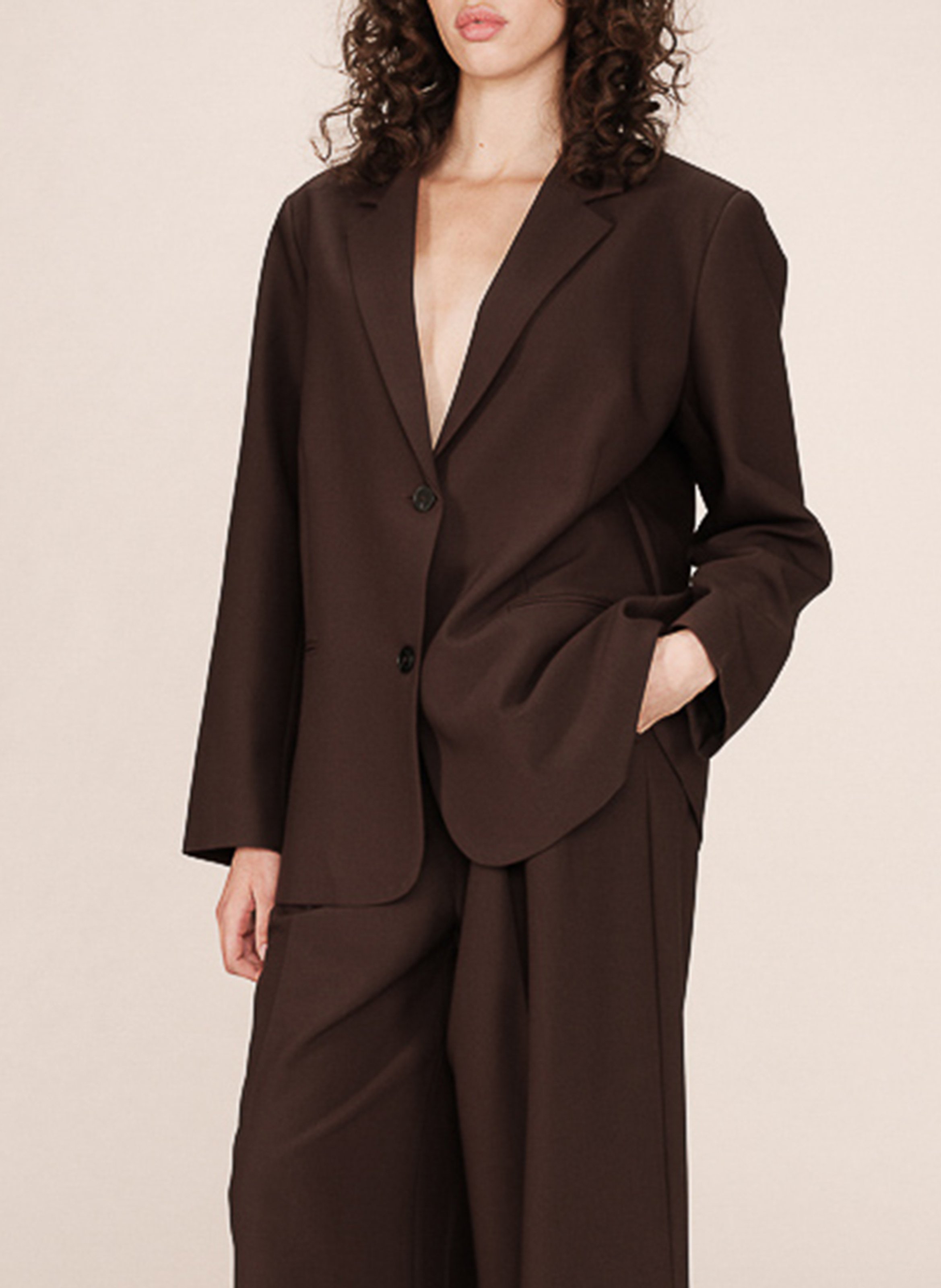 Dala suit jacket GRACE ET MILA Brown