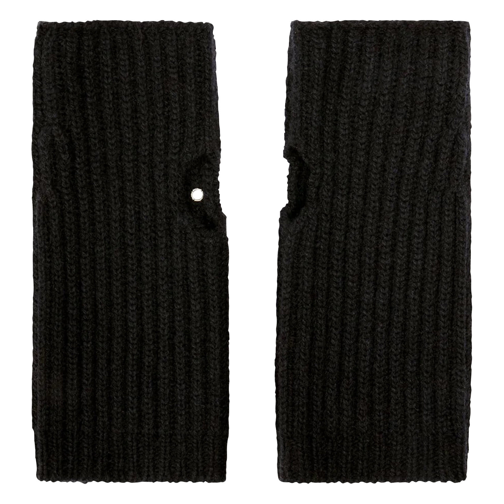 Mitaines à œillets en laine et cachemire ROSEANNA Bleu