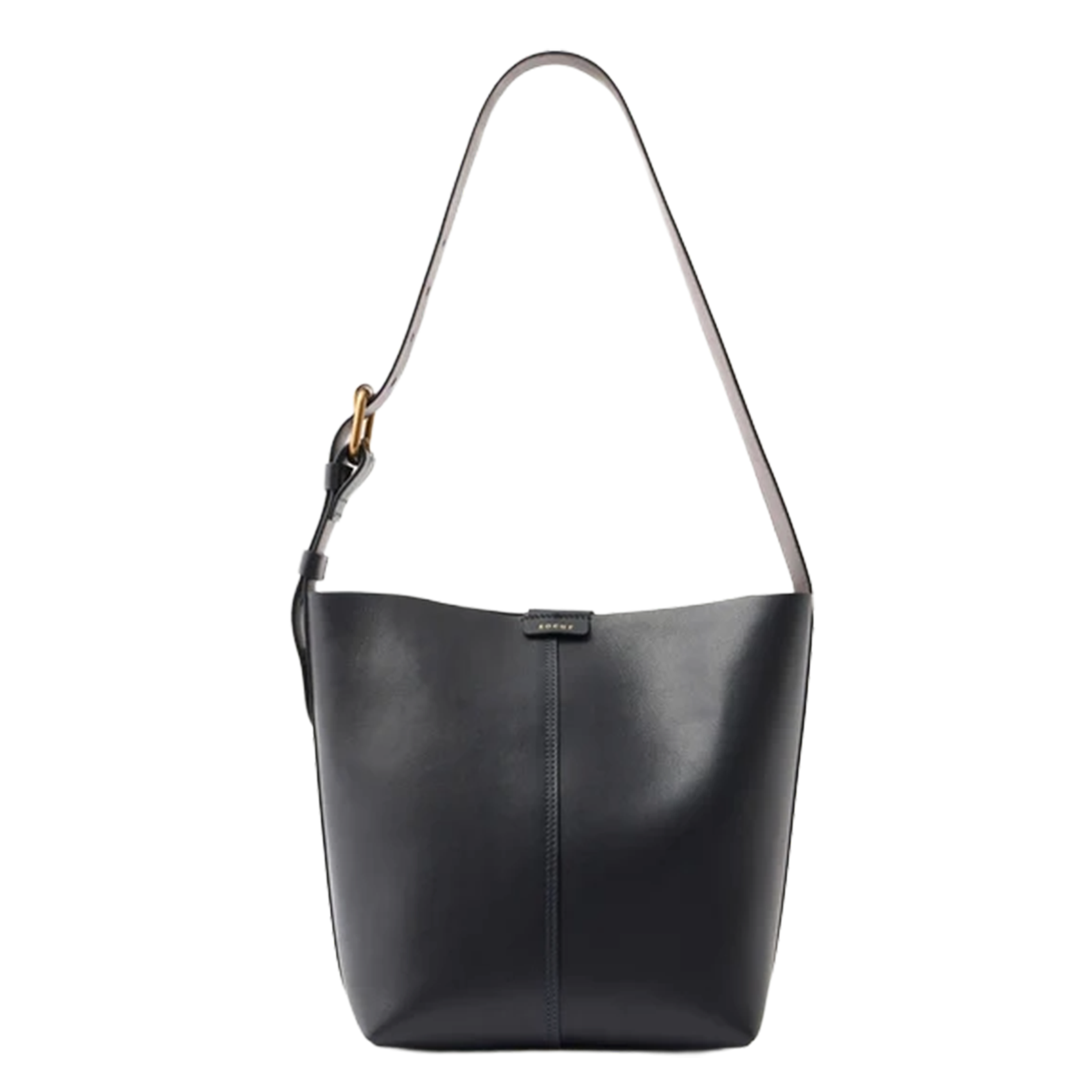 Corina leather bucket bag SOEUR Brown