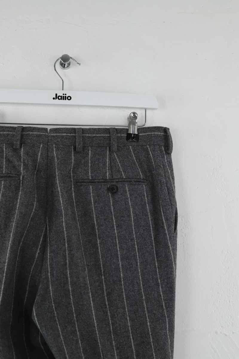 Bandol straight woollen trousers BOSS - SECONDE MAIN Grey