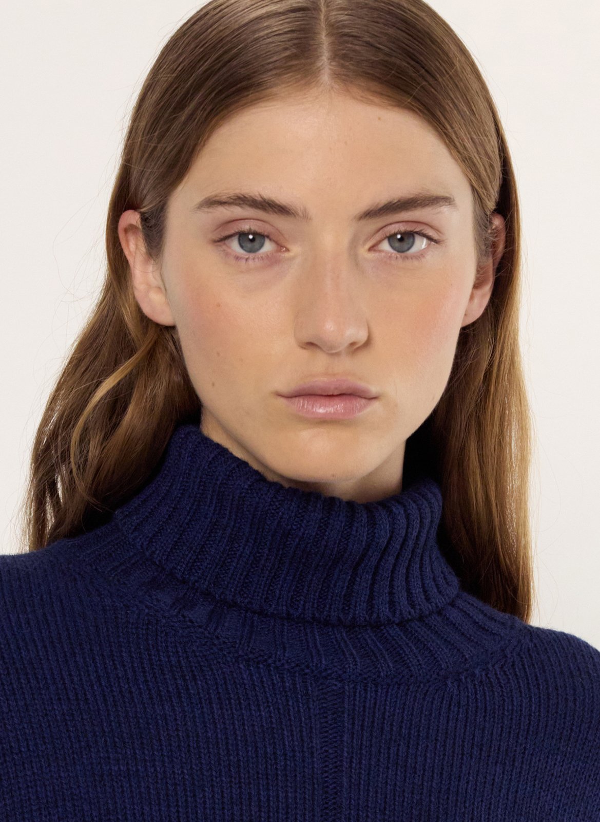 Pull col roulé  GERARD DAREL Bleu