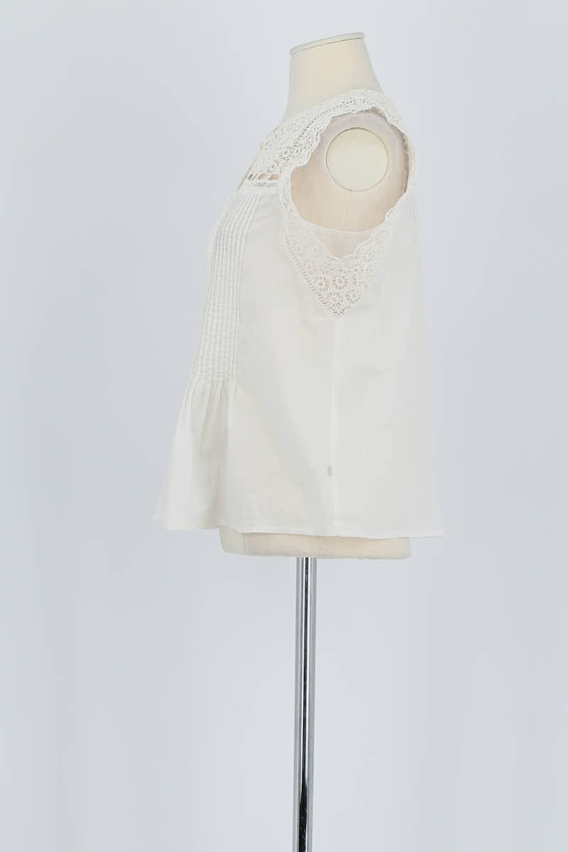 Azawood sleeveless top LEVI'S - Seconde main White