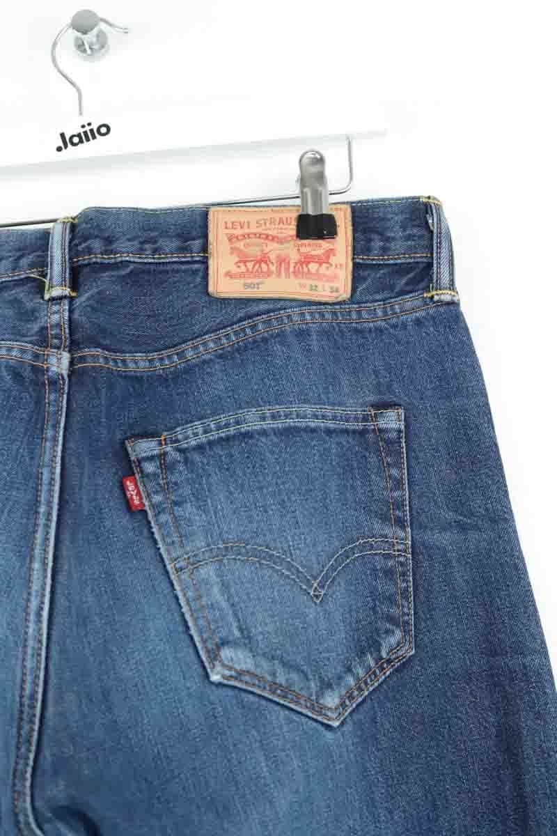 - Straight-leg jeans
- 5 pockets
- Straight cut
- Faded effect LEVI'S - Seconde main Blue