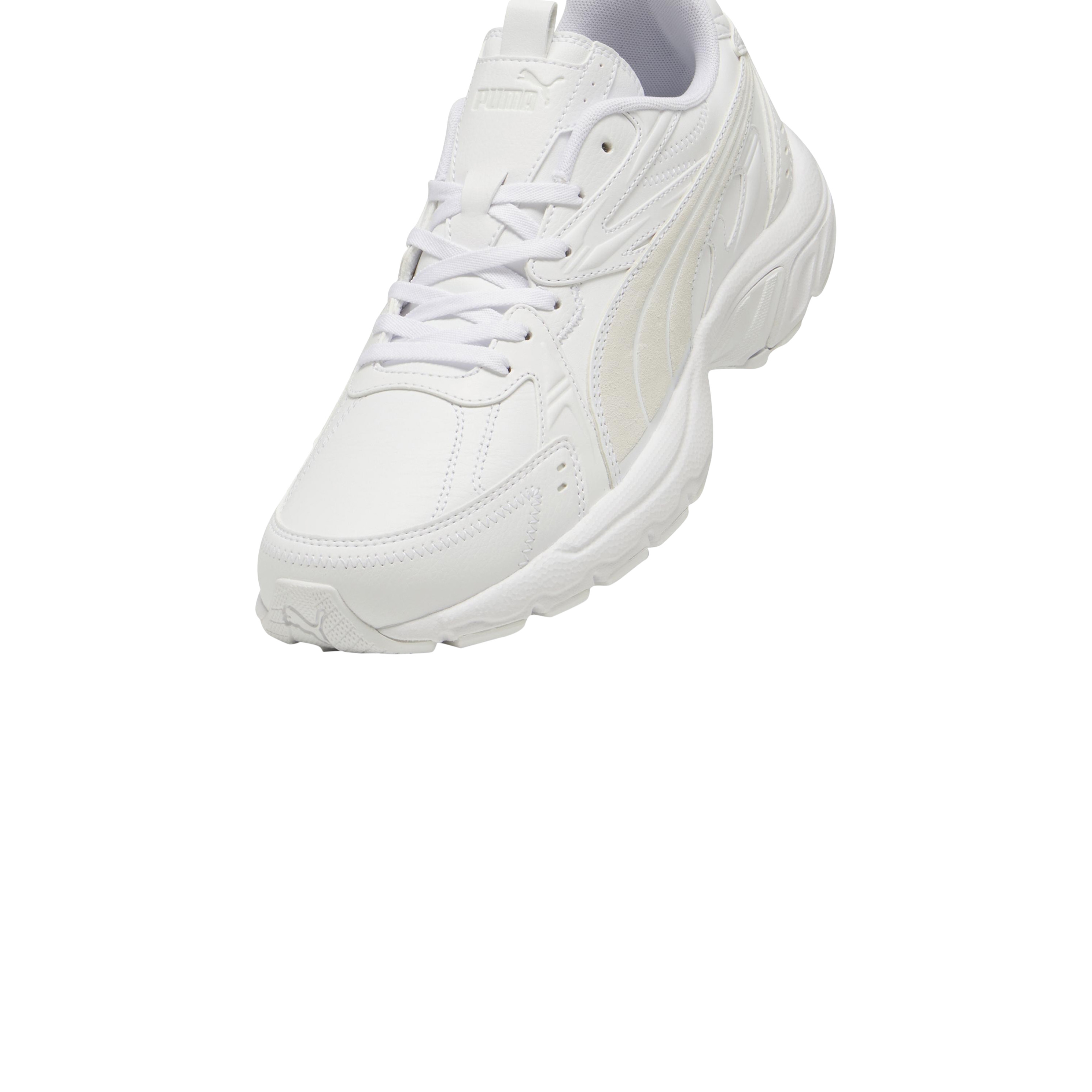 Low leather sneaker milenio tech L PUMA White