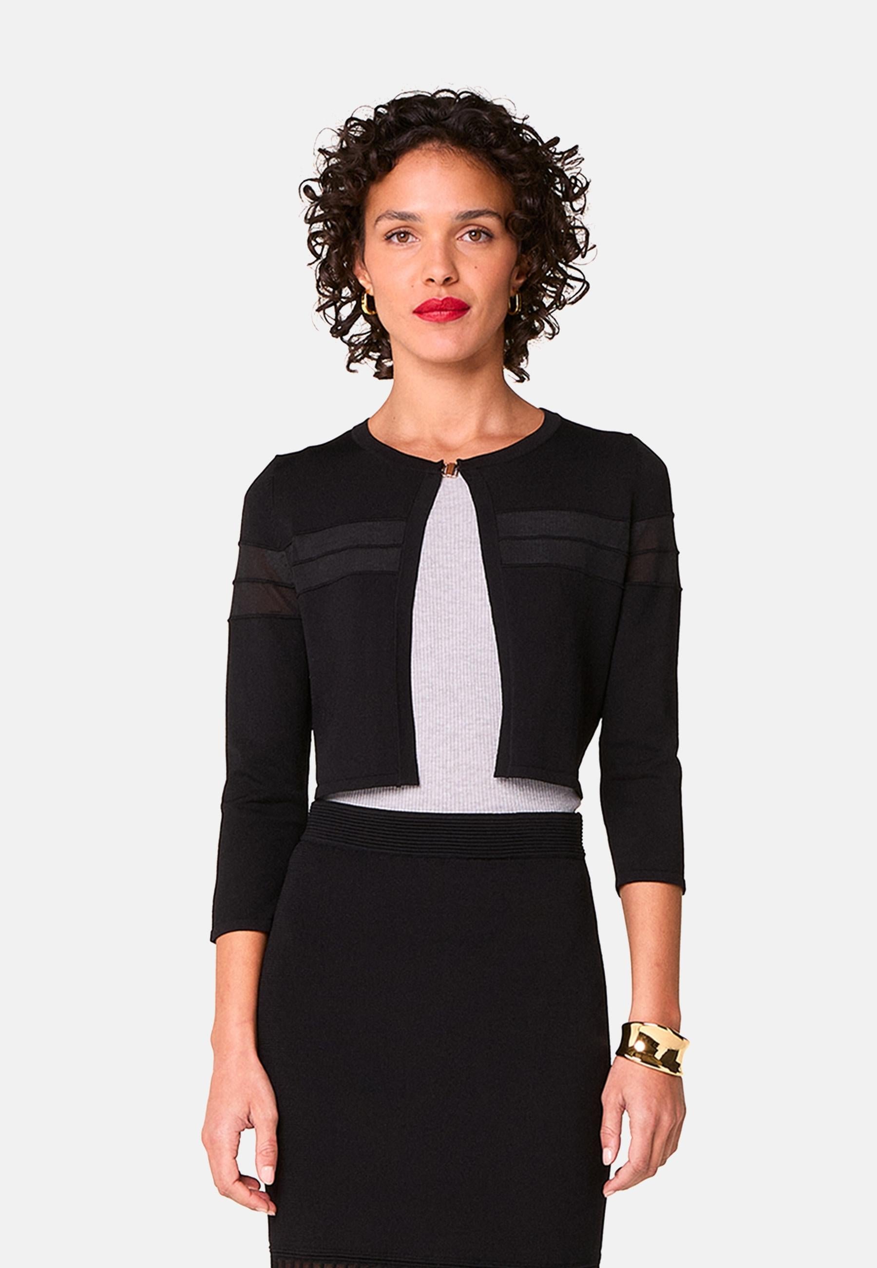 Diane short cardigan RODIER Black