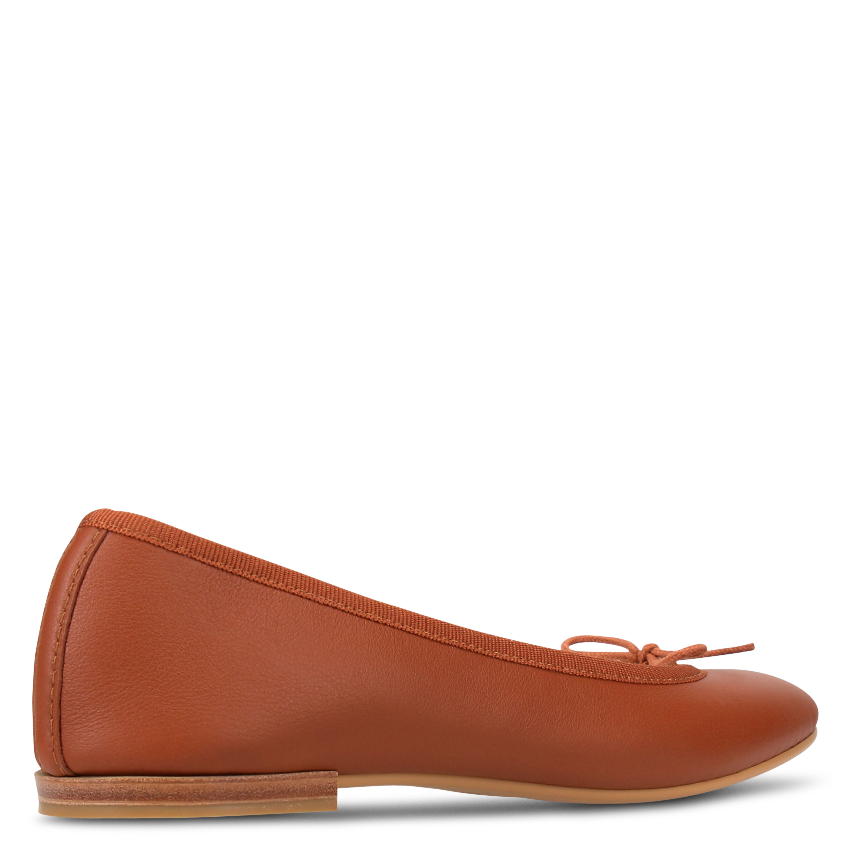 Ballerines en cuir REPETTO Marron