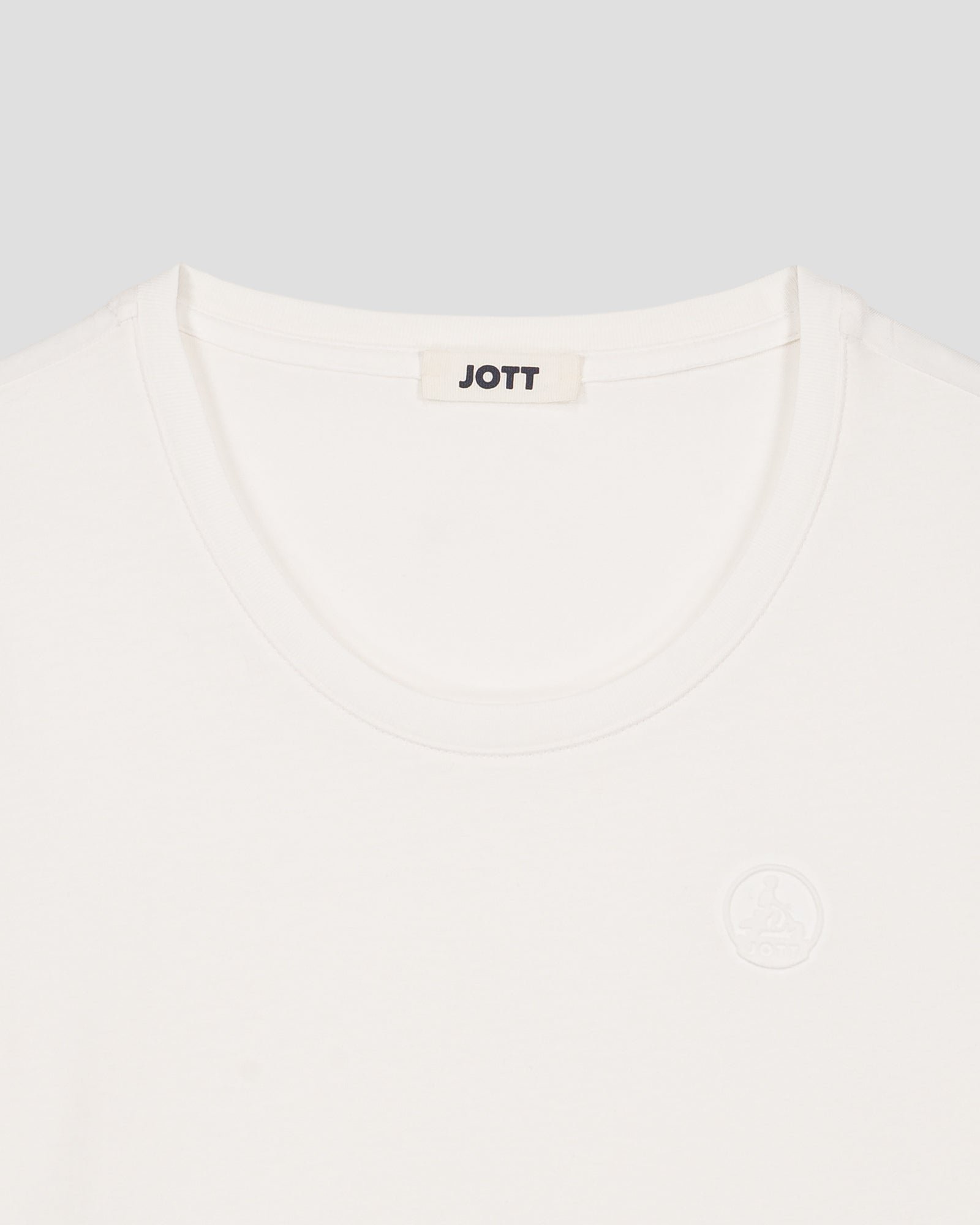 <p>Round neck women's cotton T-shirt Angel 2.0</p> JOTT White