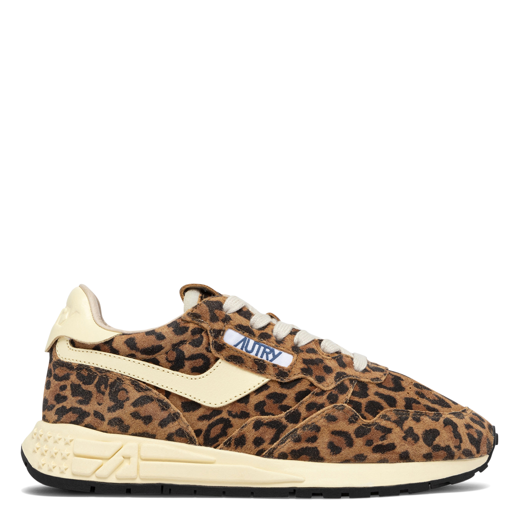 baskets basses en cuir  AUTRY Multicolore