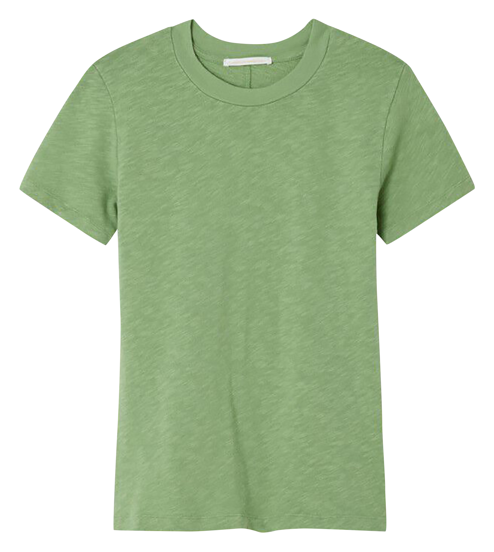 Tee-shirt col rond droit en coton AMERICAN VINTAGE