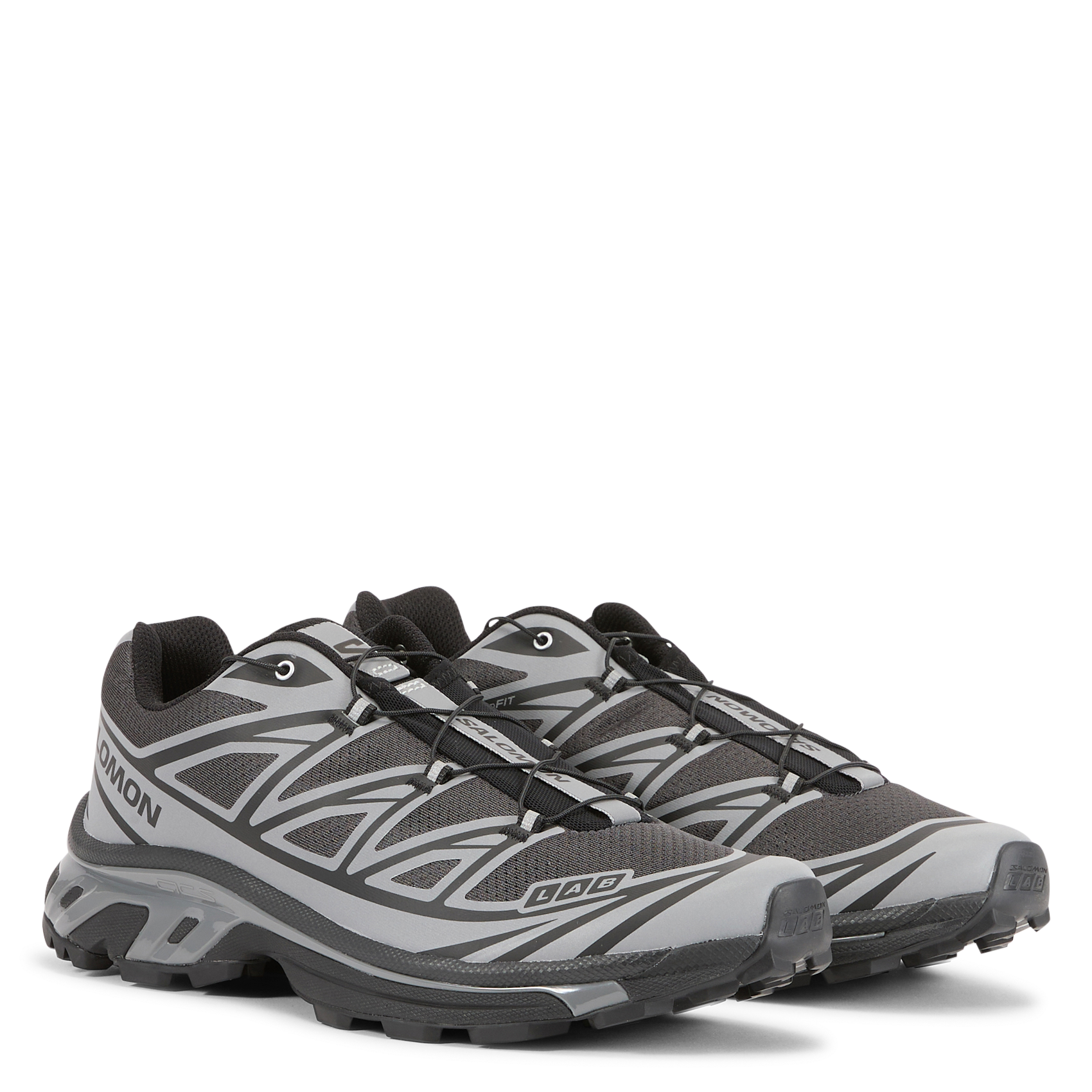 Niedrige Sneaker mit runder Spitze SALOMON Schwarz