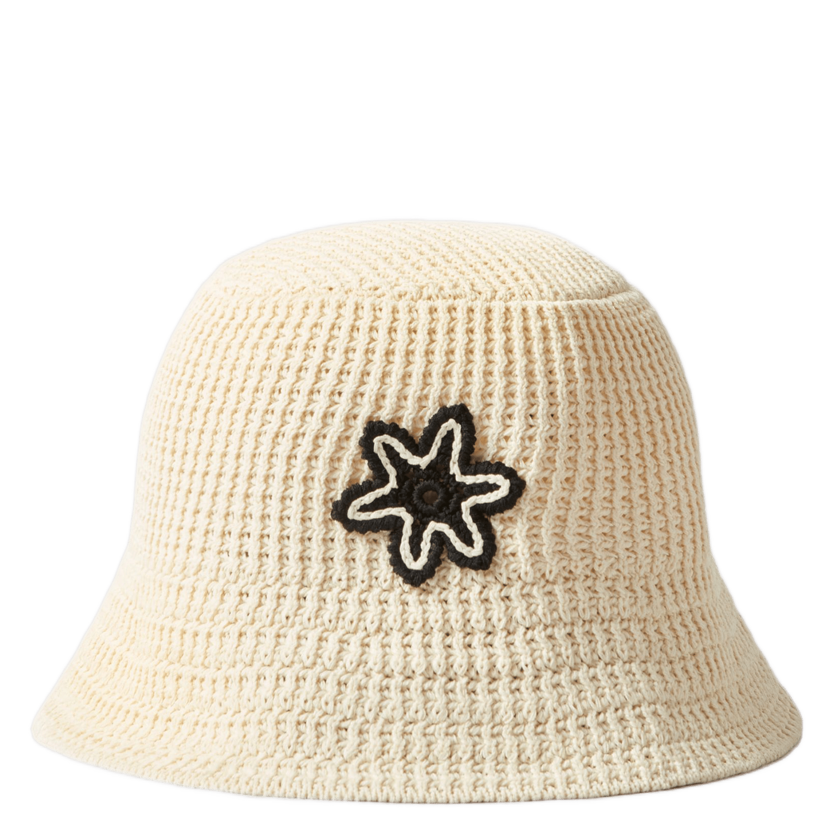 Gehaakt zonnehoedje CLAUDIE PIERLOT Beige