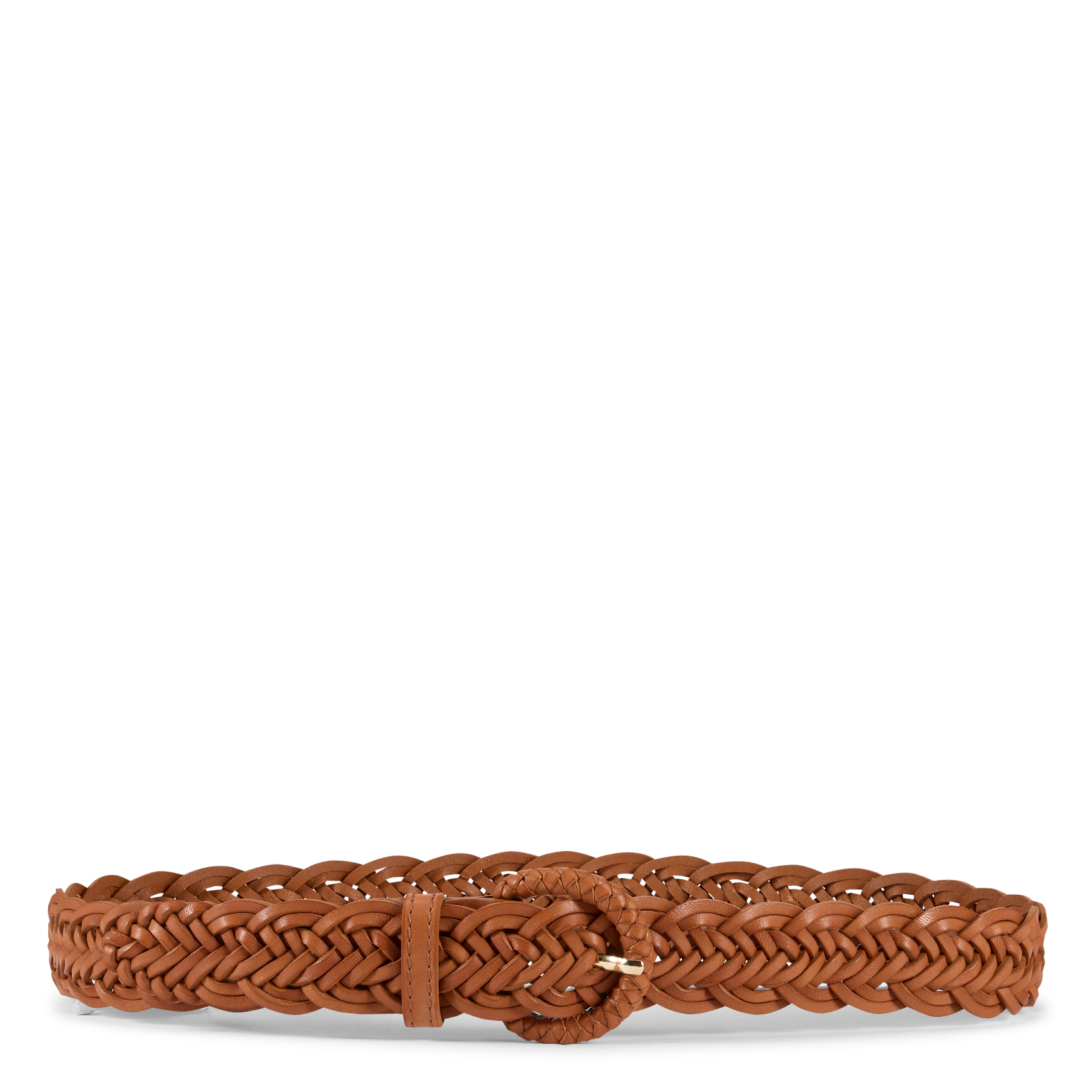 Ceintuur van gevlochten leer MAISON 123