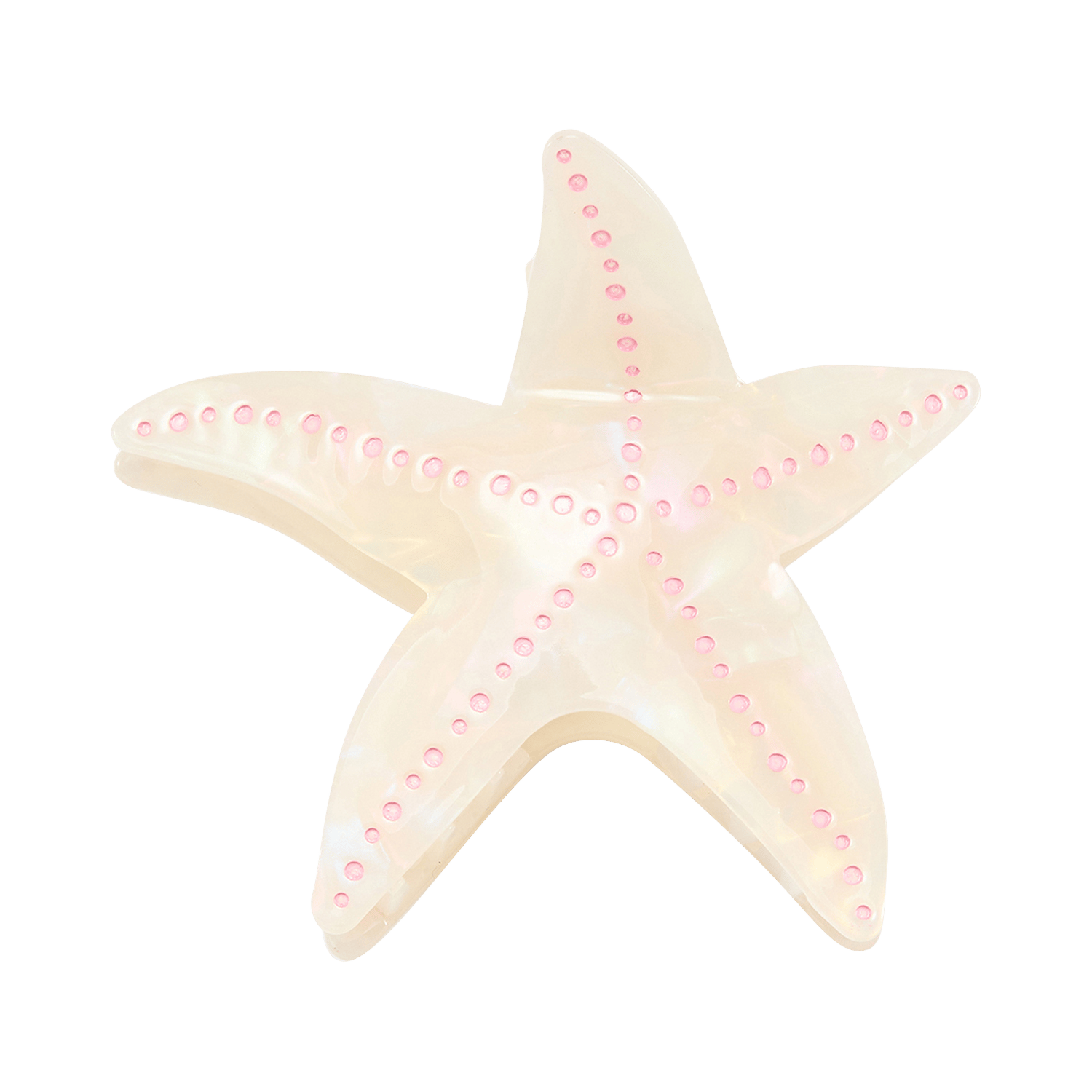 Resin hair clip AU PRINTEMPS PARIS White