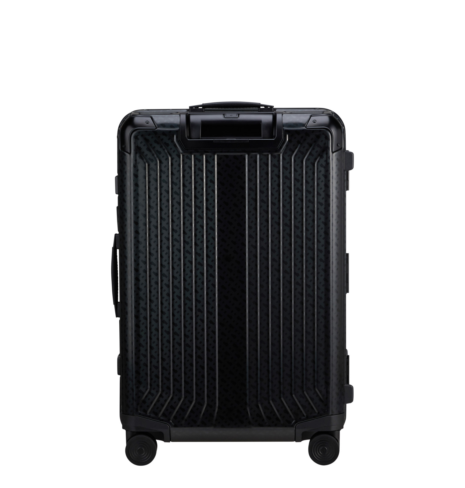 Lite-box alu / boss suitcase 4 wheels size M SAMSONITE Black