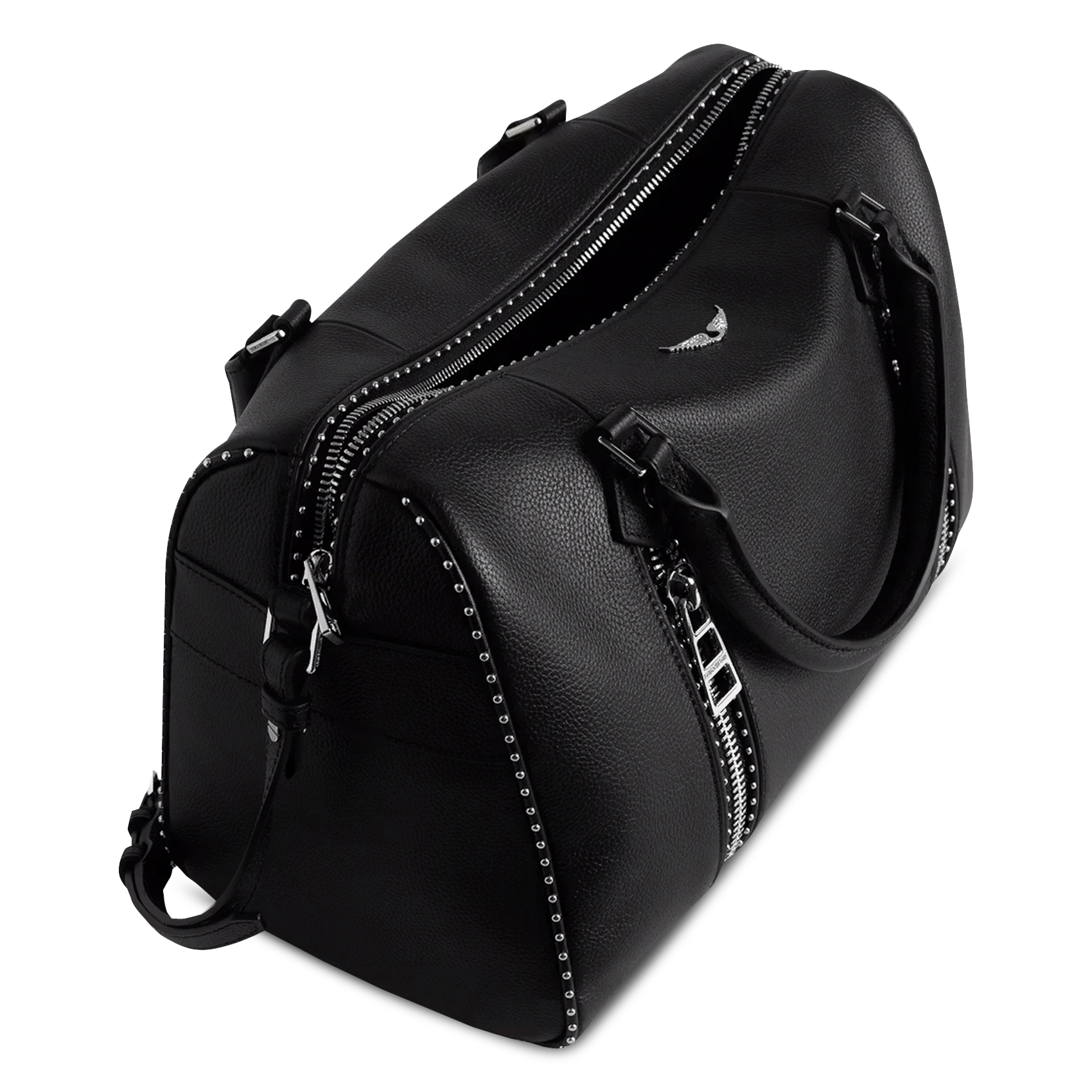 Leather tote bag ZADIG&VOLTAIRE Black