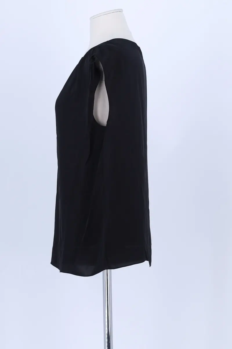 Azawood sleeveless top THEORY - Seconde Main Black