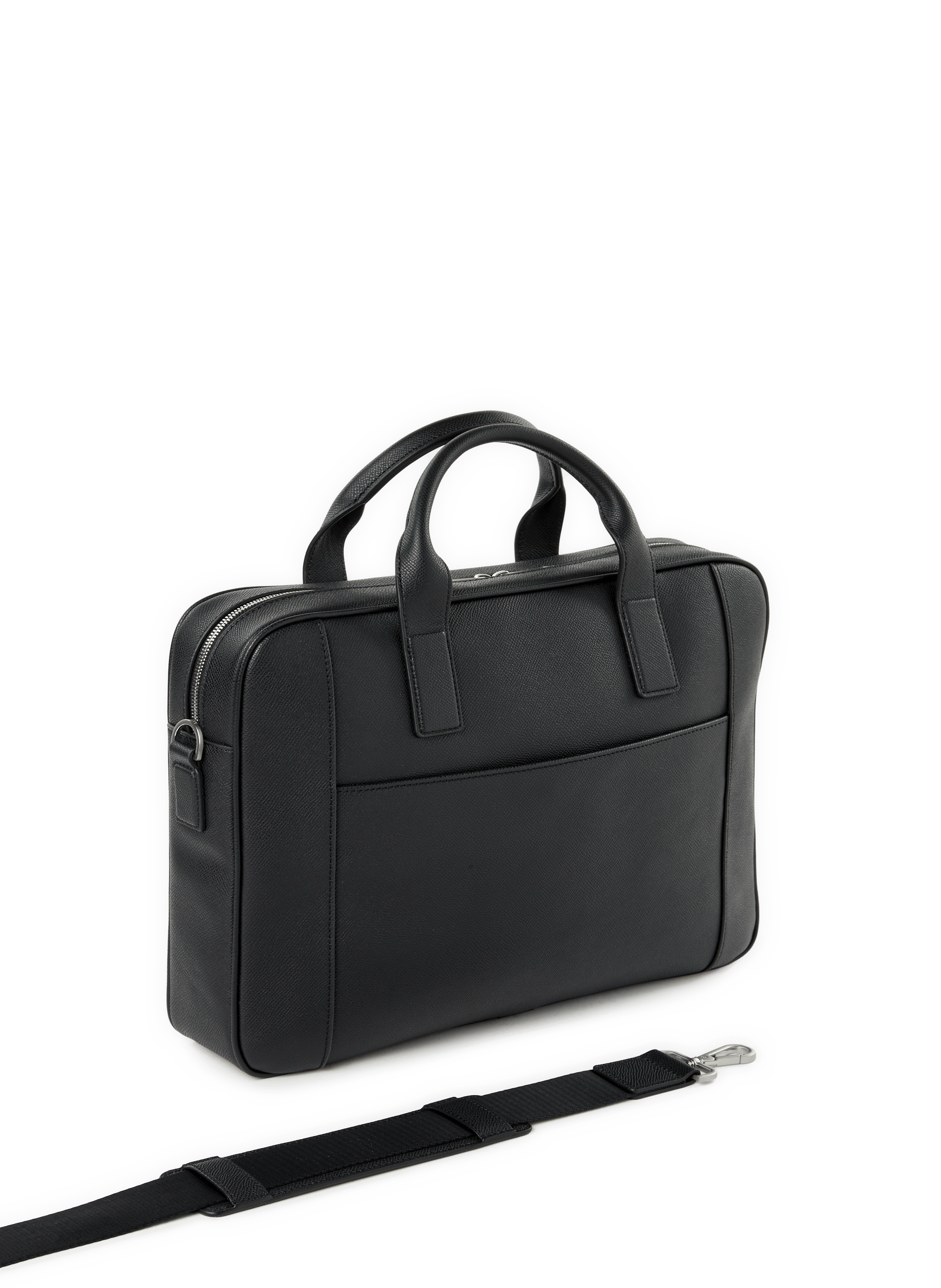 Leather document holder SAISON 1865 Black