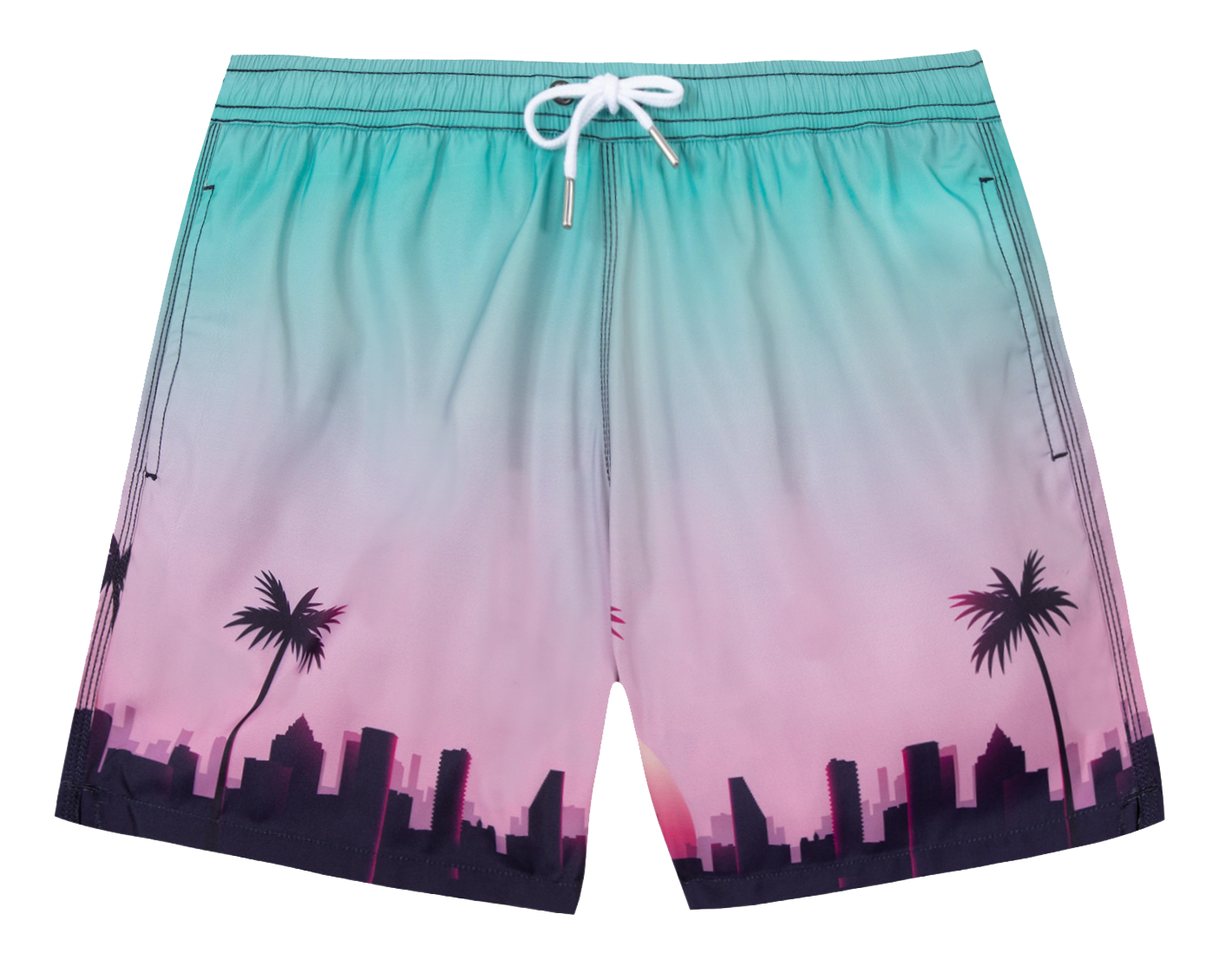 Printed swim shorts MAISON LABICHE Multicolored