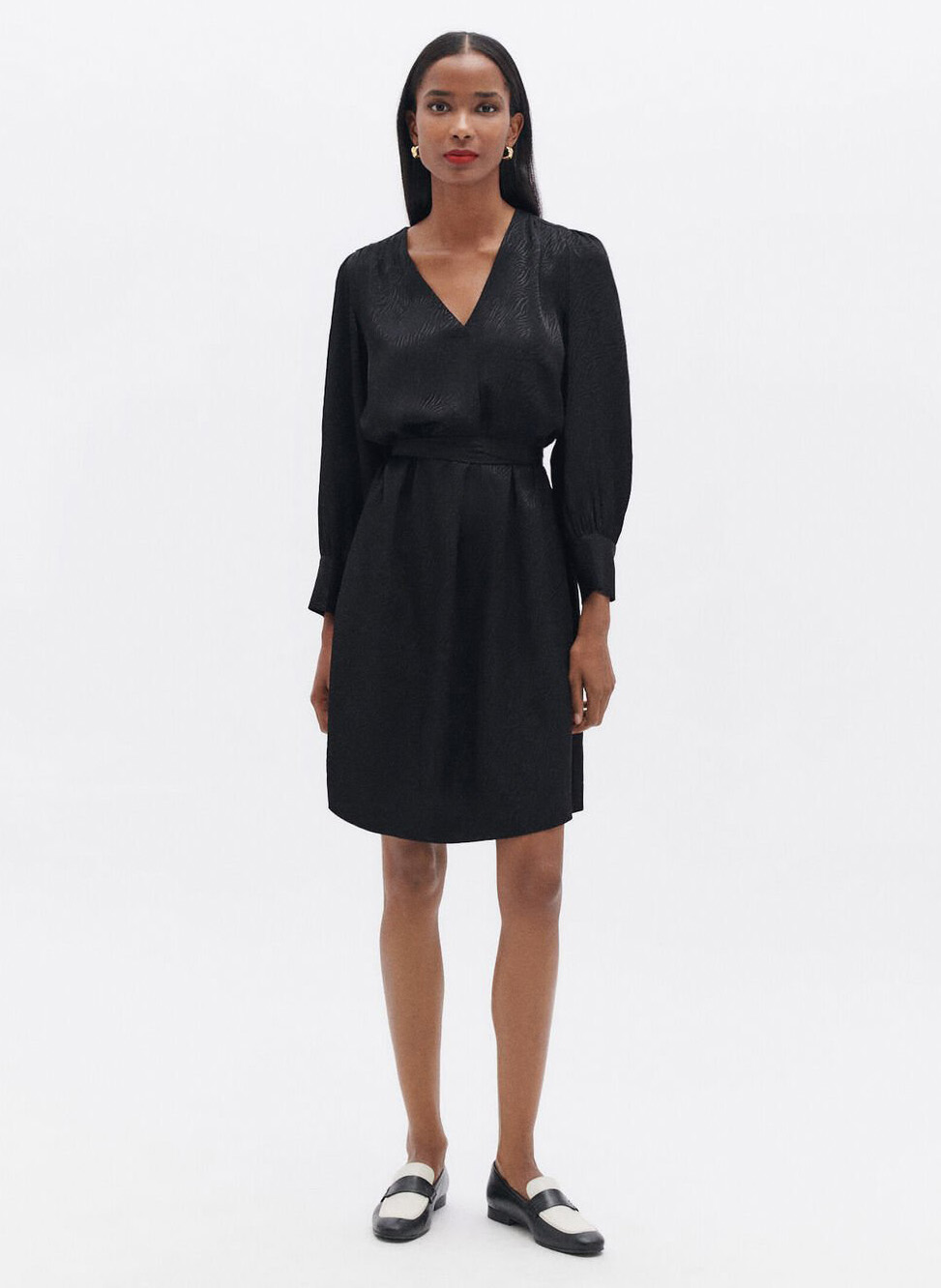 Robe discount noire caroll