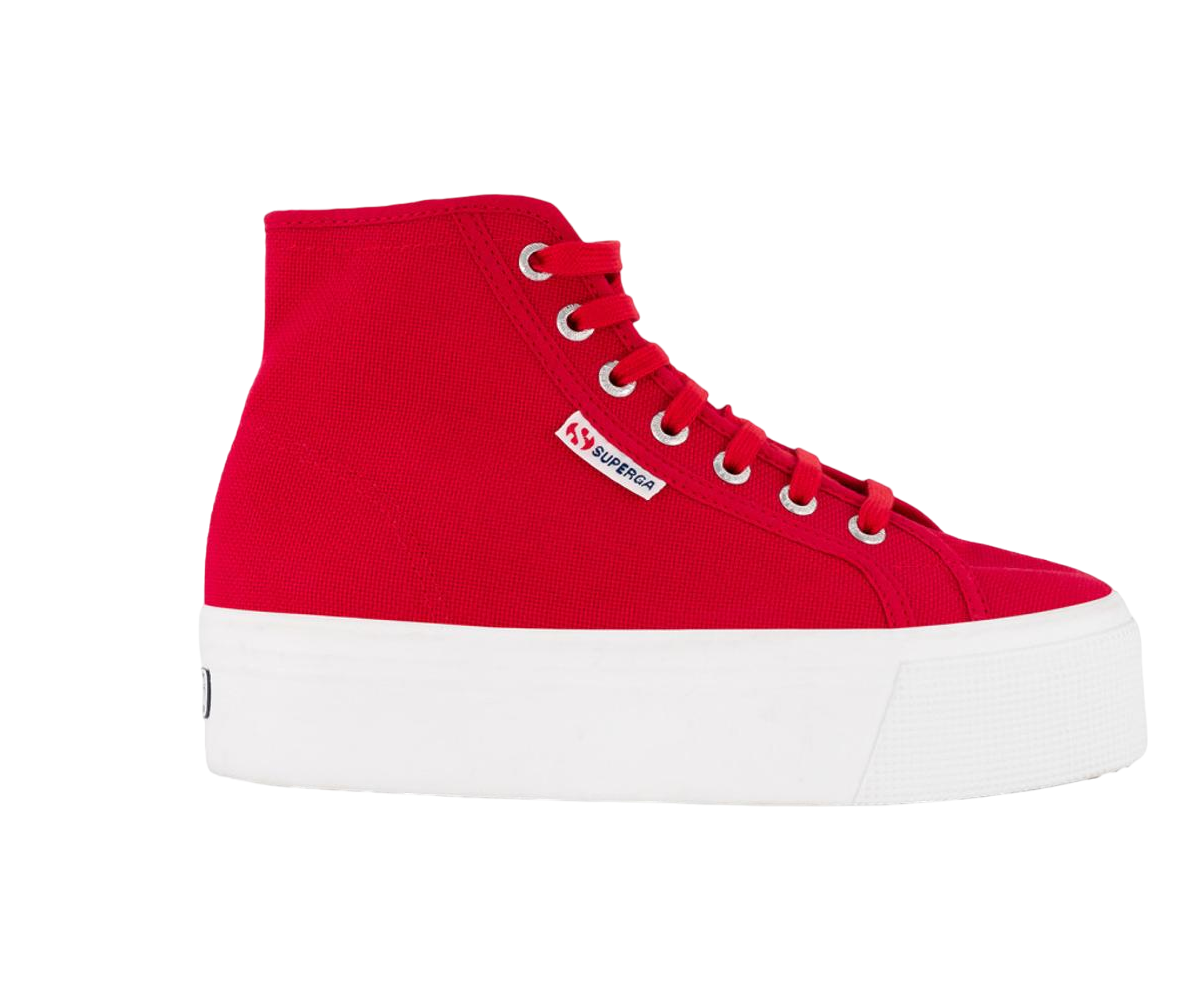 High-top sneakers SUPERGA Red