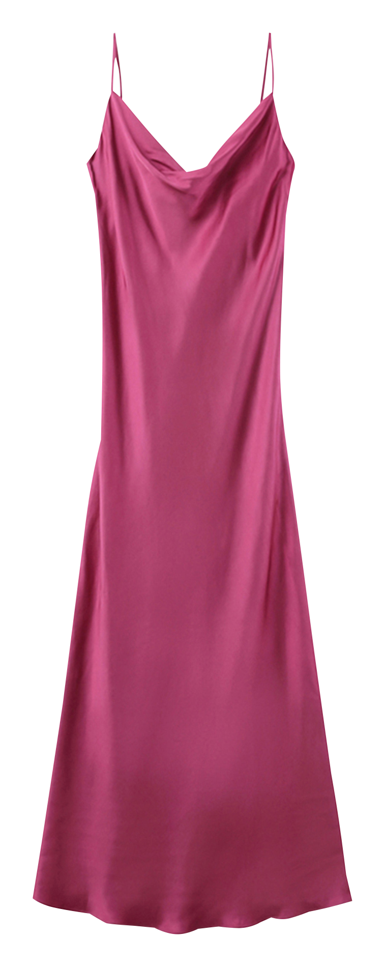 Satiny midi dress GRACE ET MILA Pink
