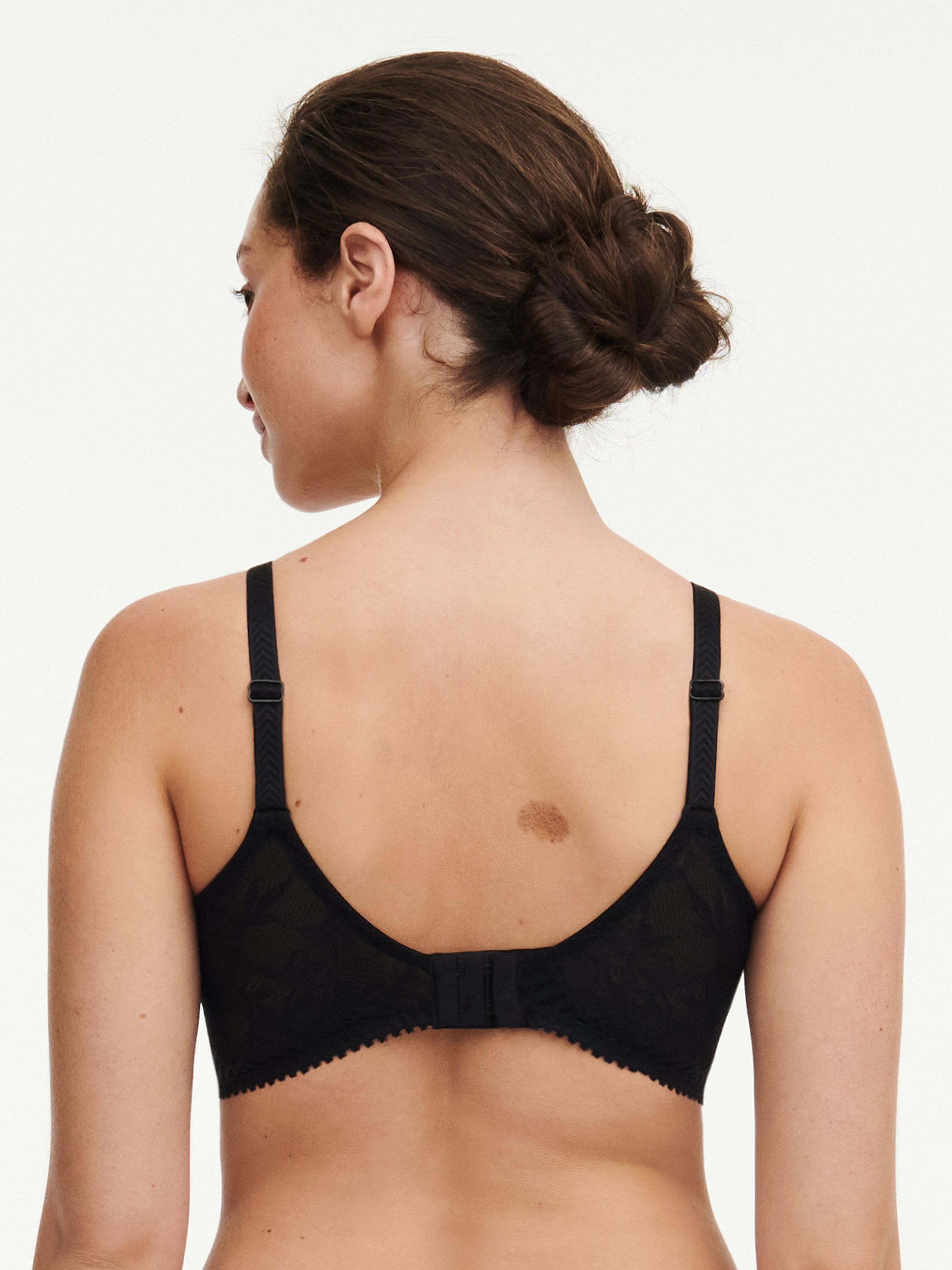 Non-wired support bra with cups CHANTELLE Black